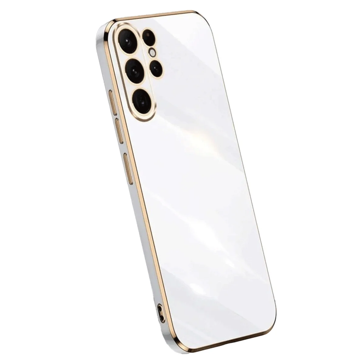 Galaxy S24 Ultra Kılıf Volet Silikon - Beyaz