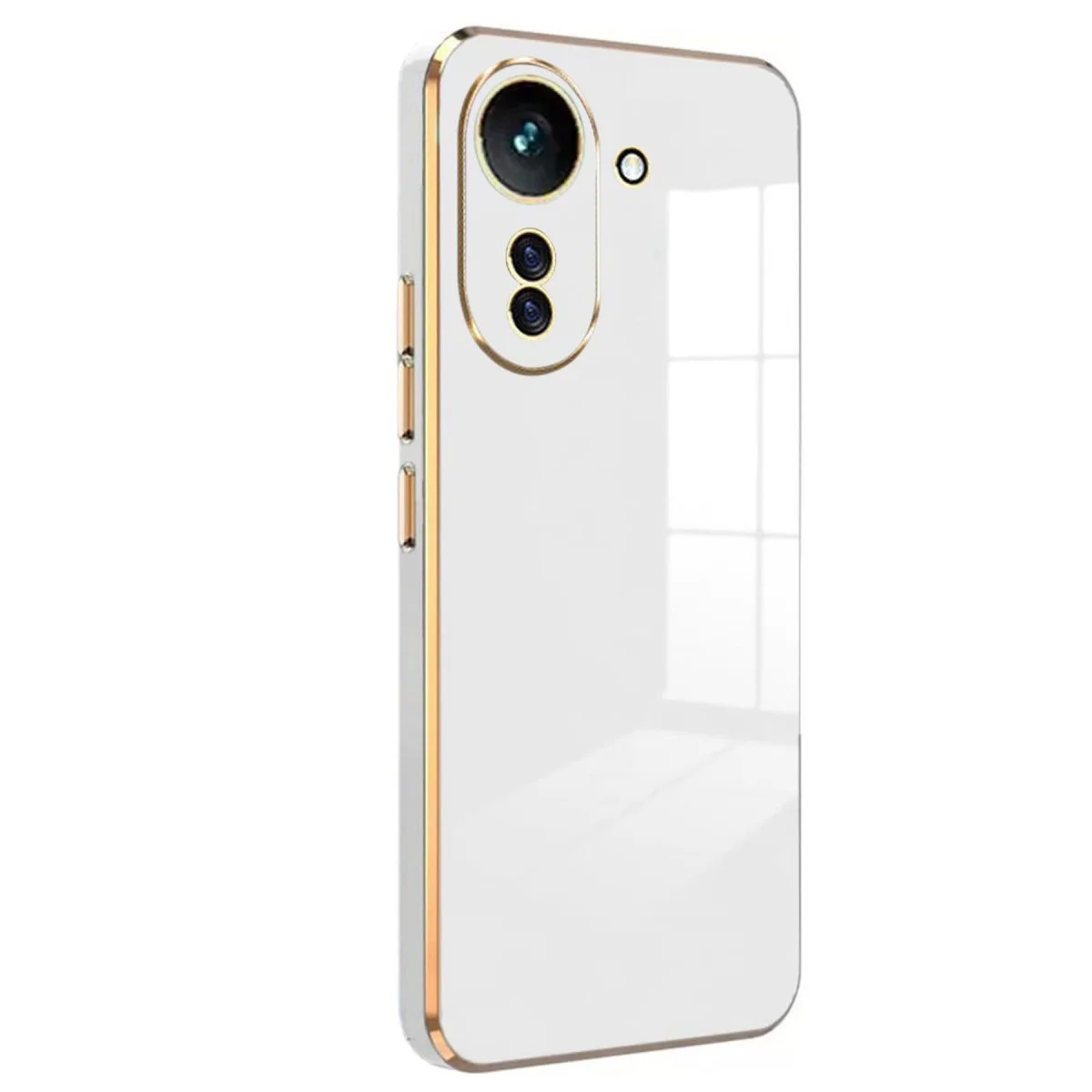 Redmi 13C Kılıf Volet Silikon - Beyaz