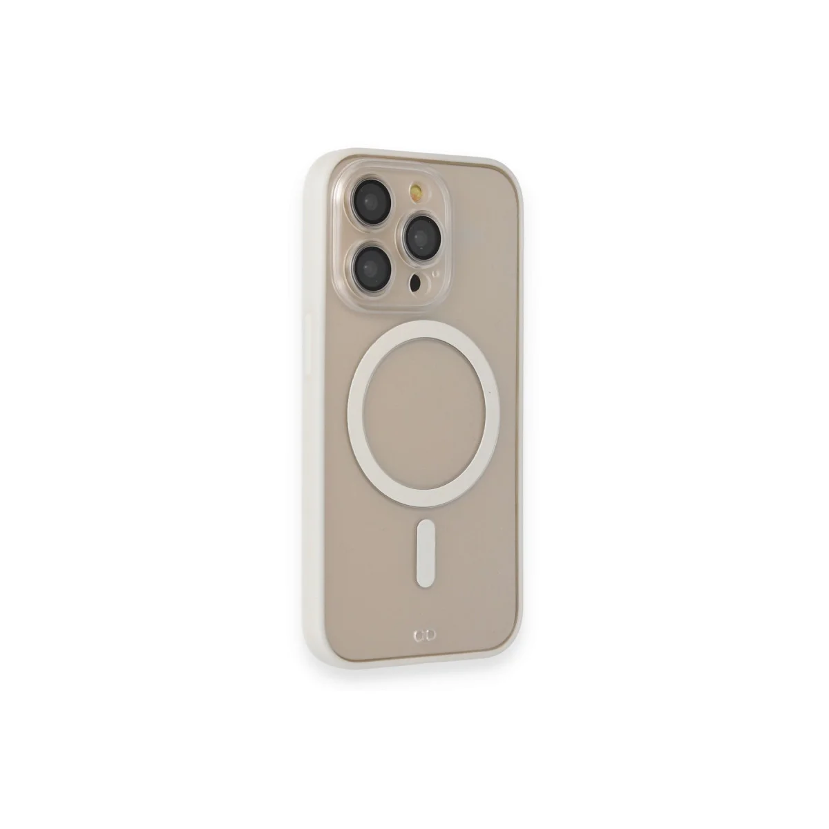 iPhone 14 Pro Kılıf Grand Magneticsafe Kapak - Beyaz