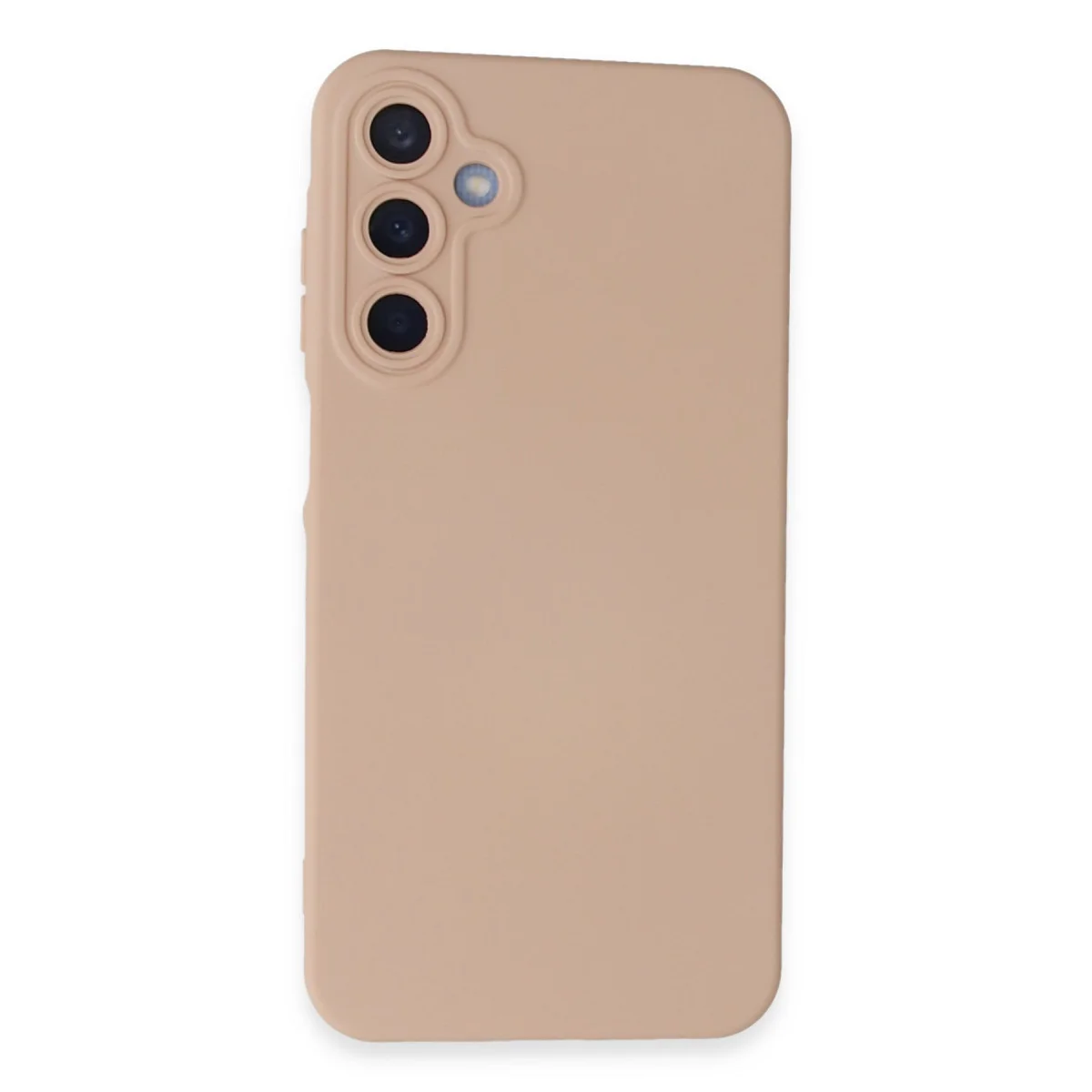 Galaxy A25 5G Kılıf Nano içi Kadife Silikon - Pudra