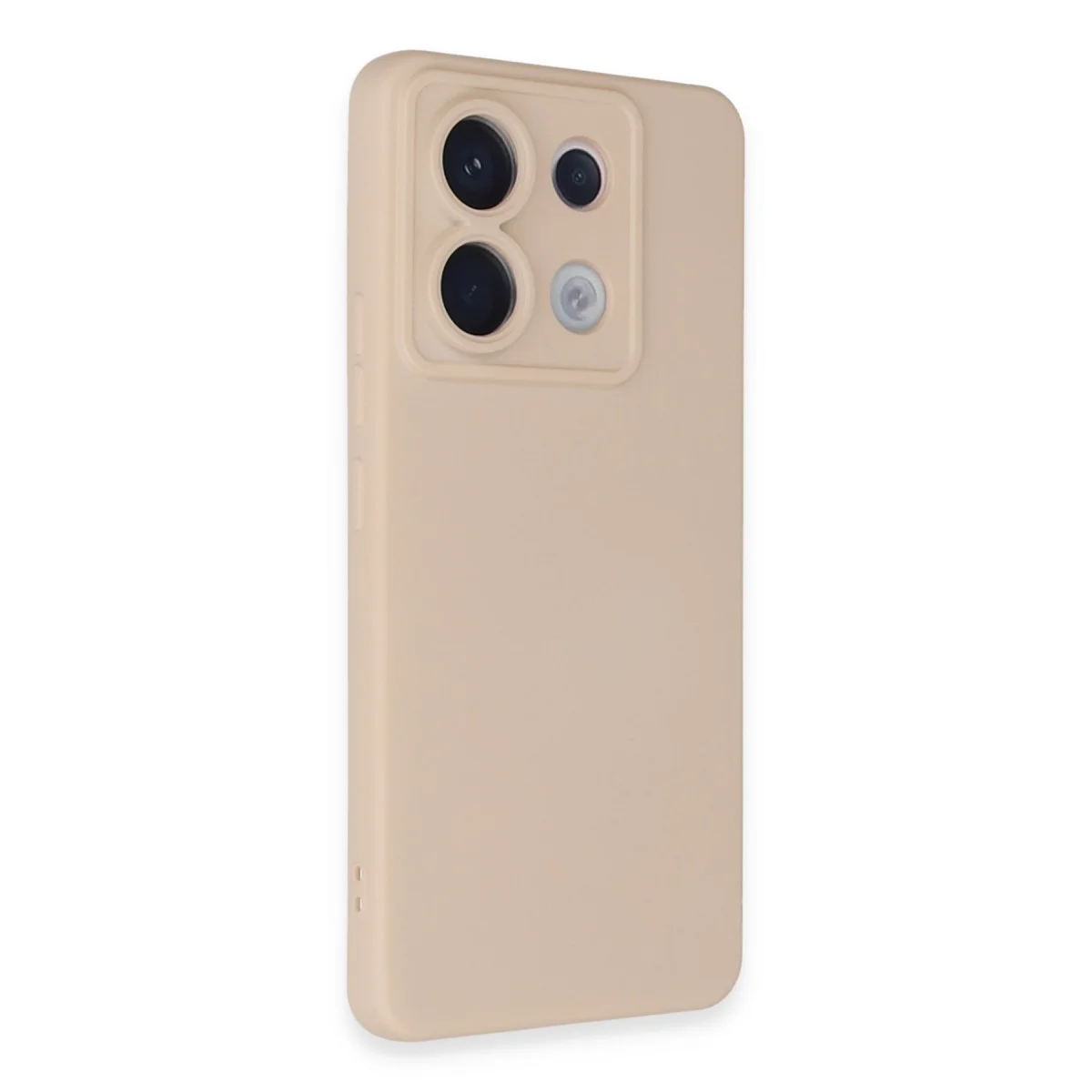 Redmi Note 13 Pro 5G Kılıf Nano içi Kadife Silikon - Pudra