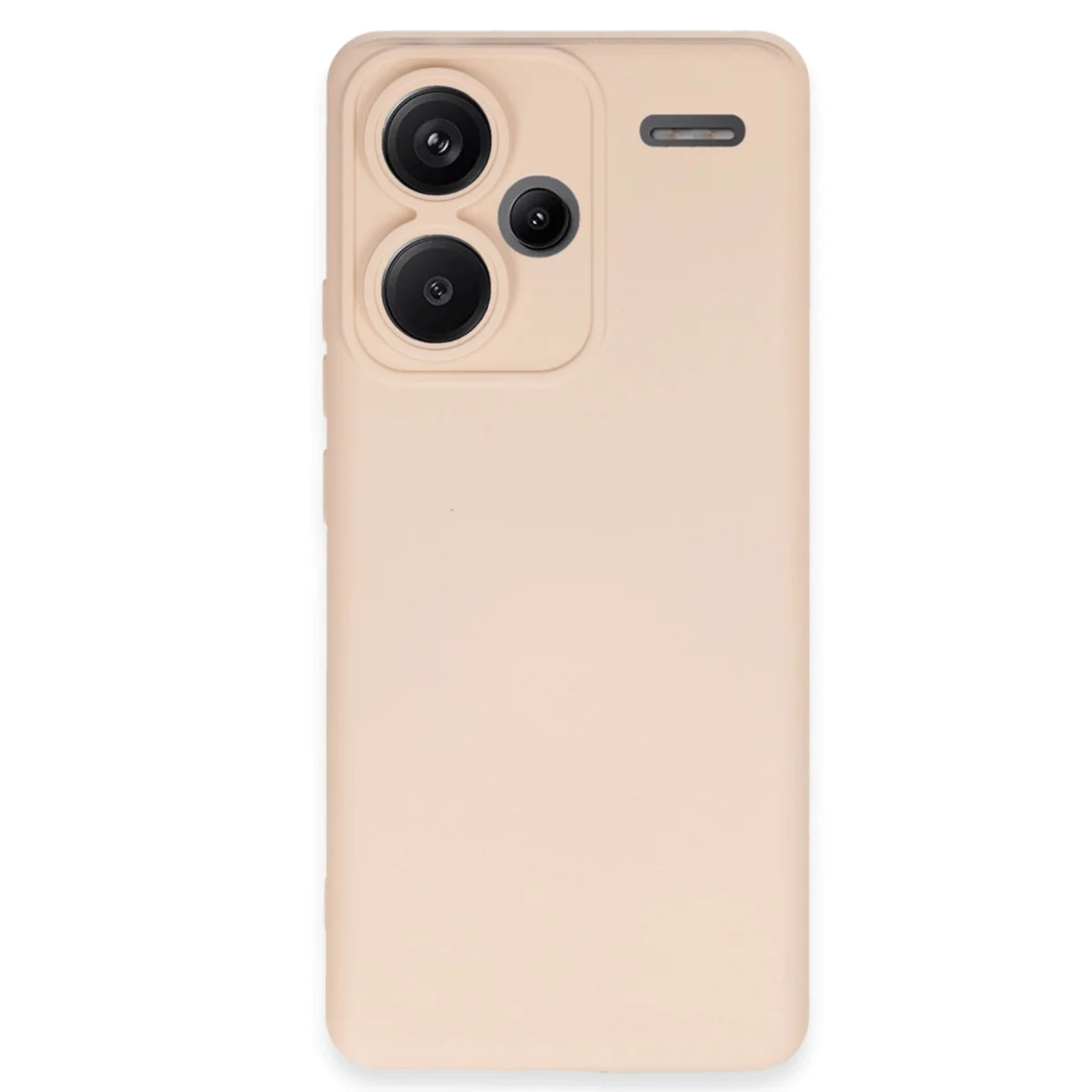 Redmi Note 13 Pro Plus Kılıf Nano içi Kadife Silikon - Pudra