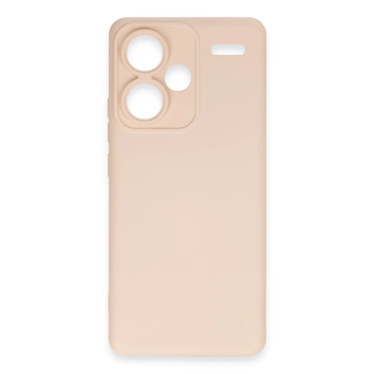 Redmi Note 13 Pro Plus Kılıf Nano içi Kadife Silikon - Pudra