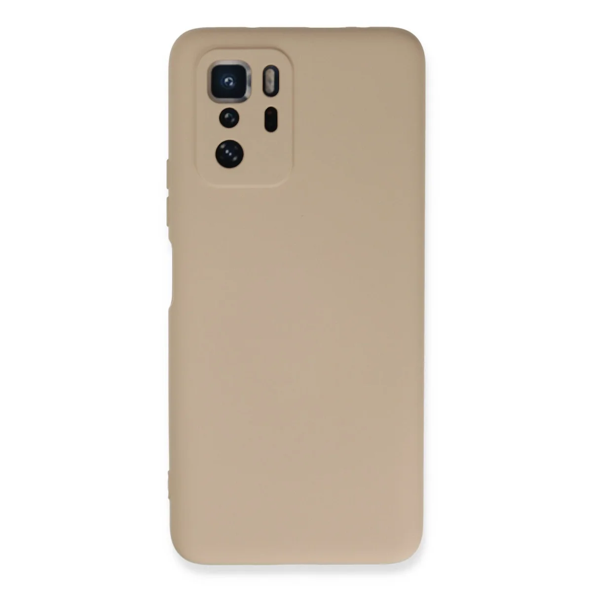 Poco X3 GT Kılıf Nano içi Kadife Silikon - Pudra