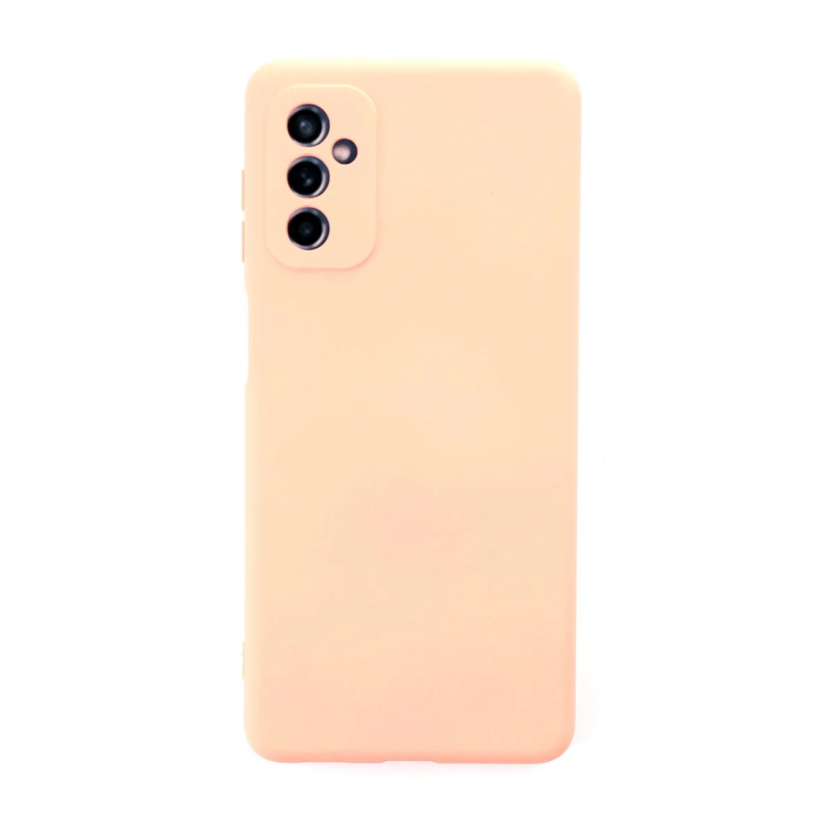 Galaxy M52 5G Kılıf Nano içi Kadife Silikon - Pudra
