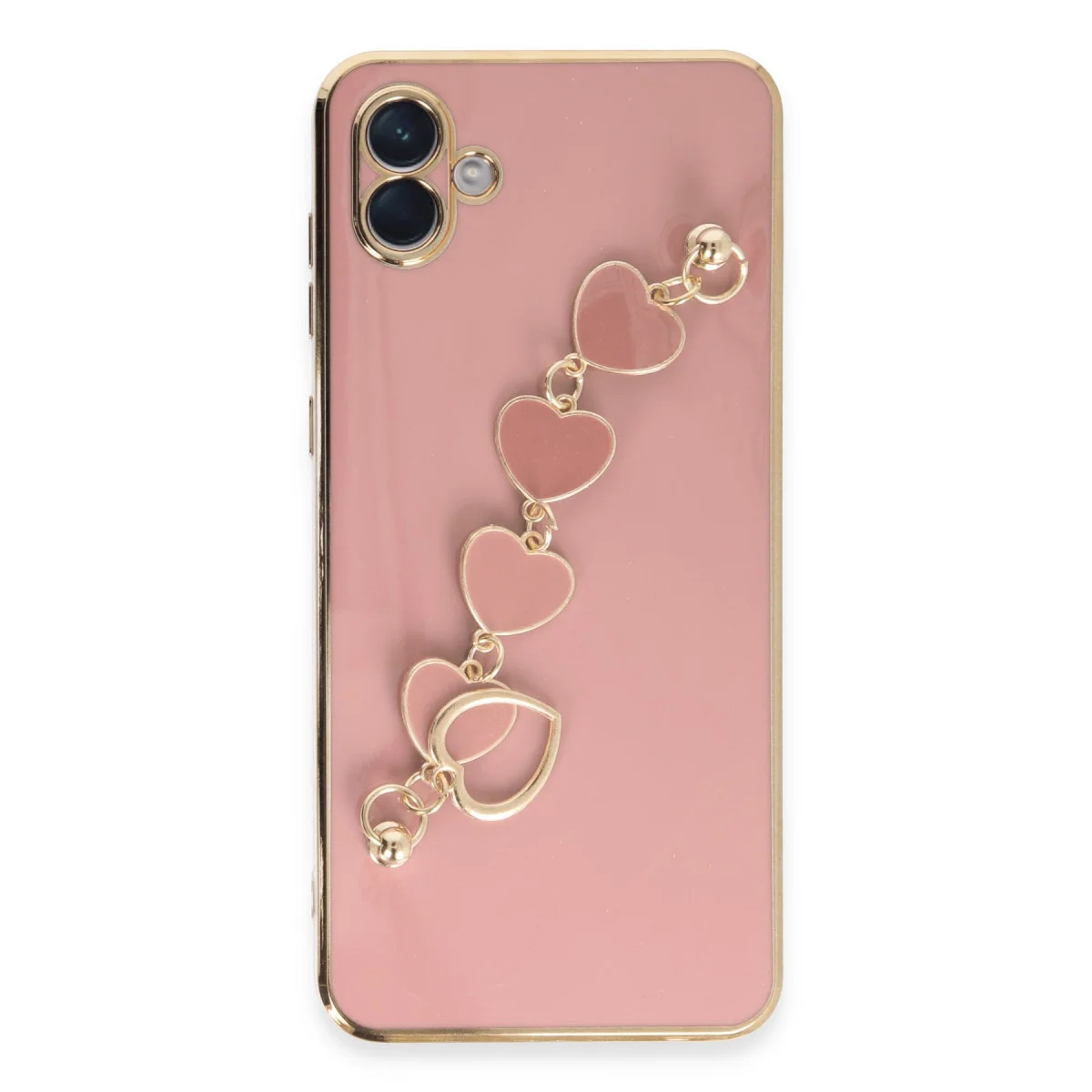 Galaxy A04E Kılıf Esila Silikon - Pudra