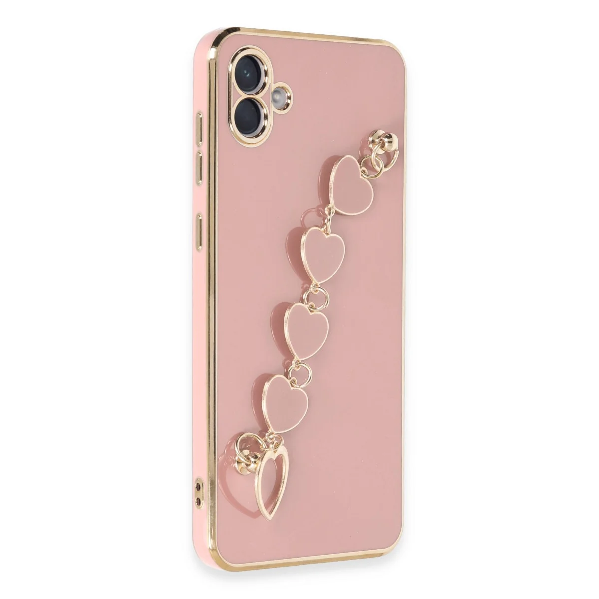 Galaxy A04E Kılıf Esila Silikon - Pudra