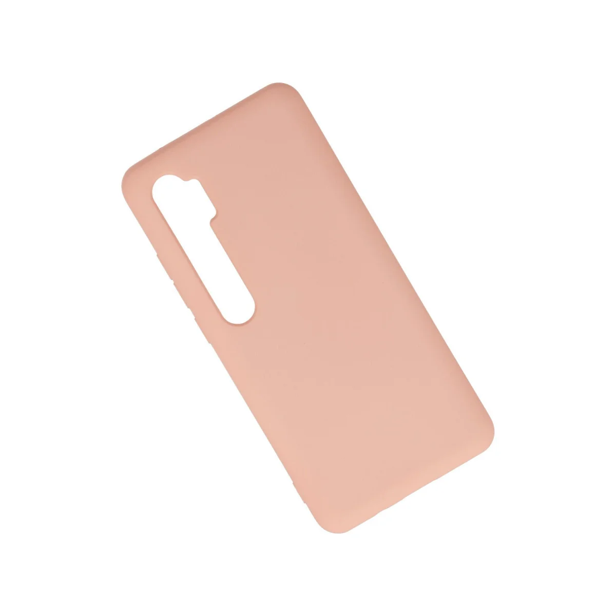 Mi Note 10 Lite Kılıf Nano içi Kadife Silikon - Pudra