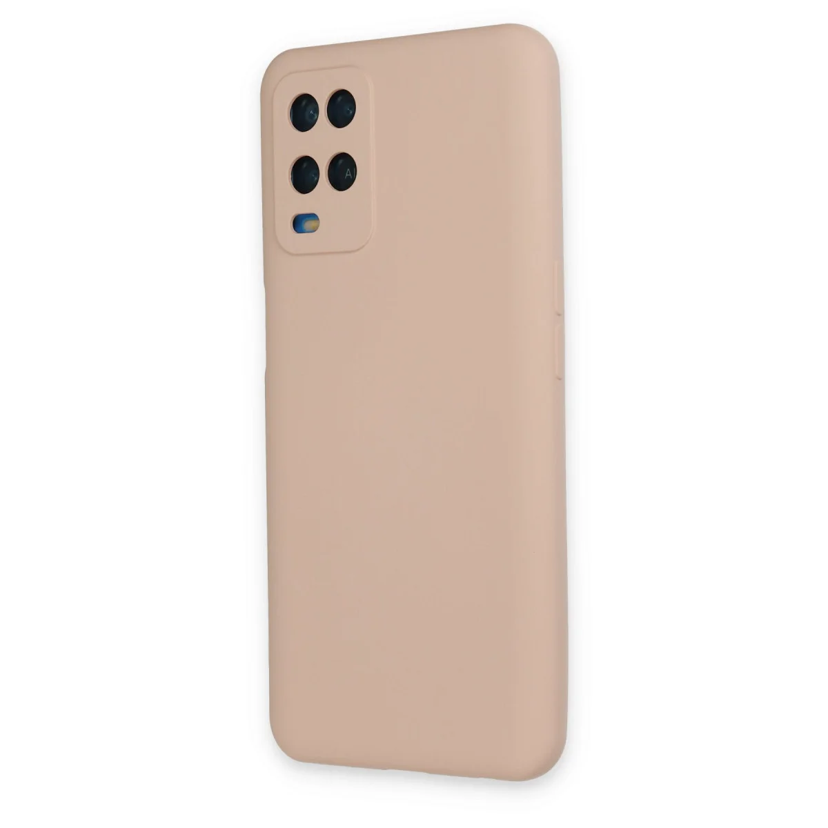 A54 4G Kılıf Nano içi Kadife Silikon - Pudra