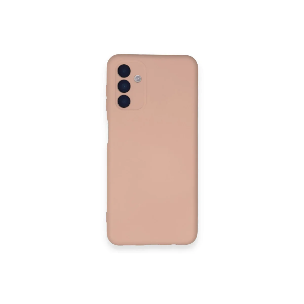 Galaxy A14 4G Kılıf Nano içi Kadife Silikon - Pudra