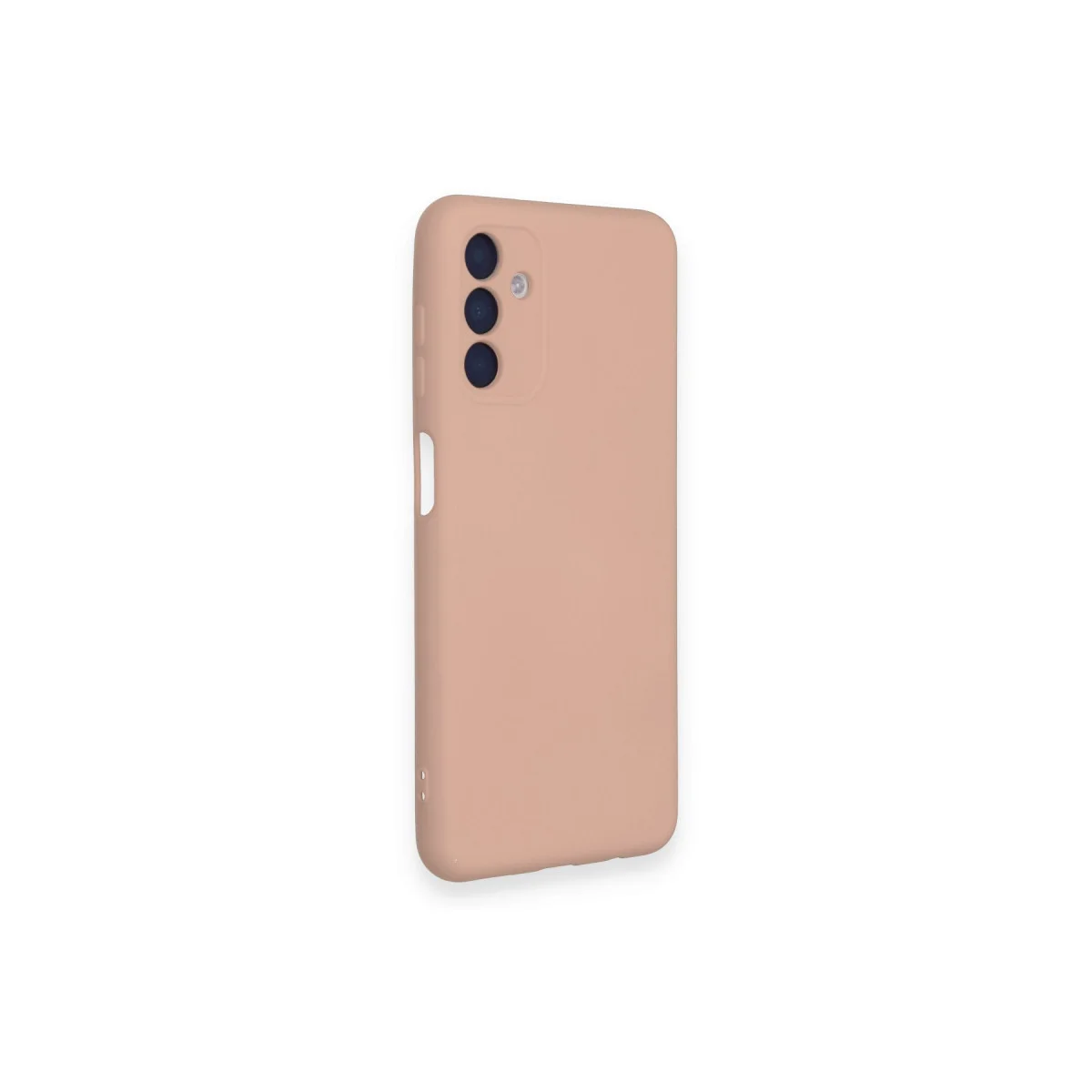 Galaxy A14 4G Kılıf Nano içi Kadife Silikon - Pudra