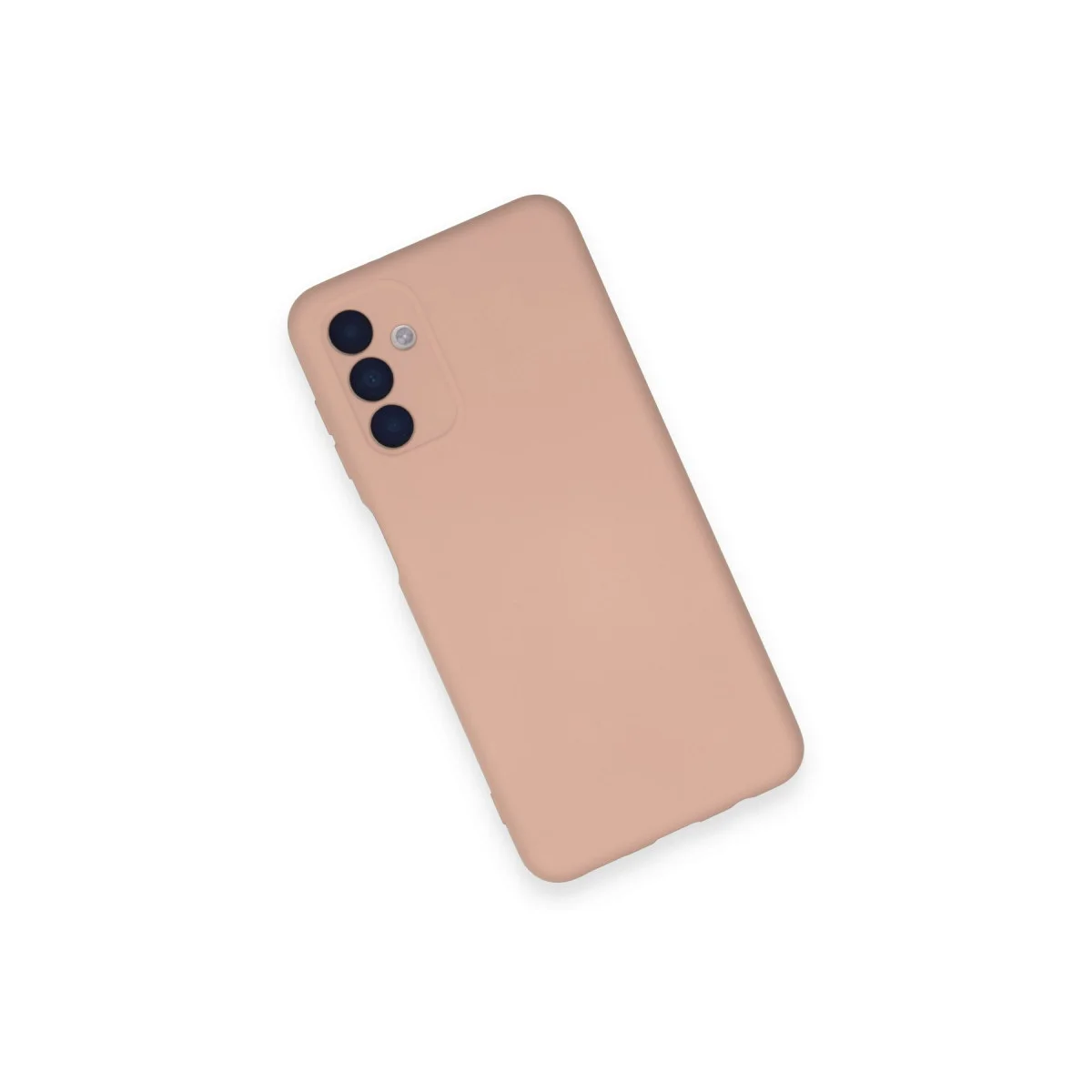 Galaxy A14 4G Kılıf Nano içi Kadife Silikon - Pudra