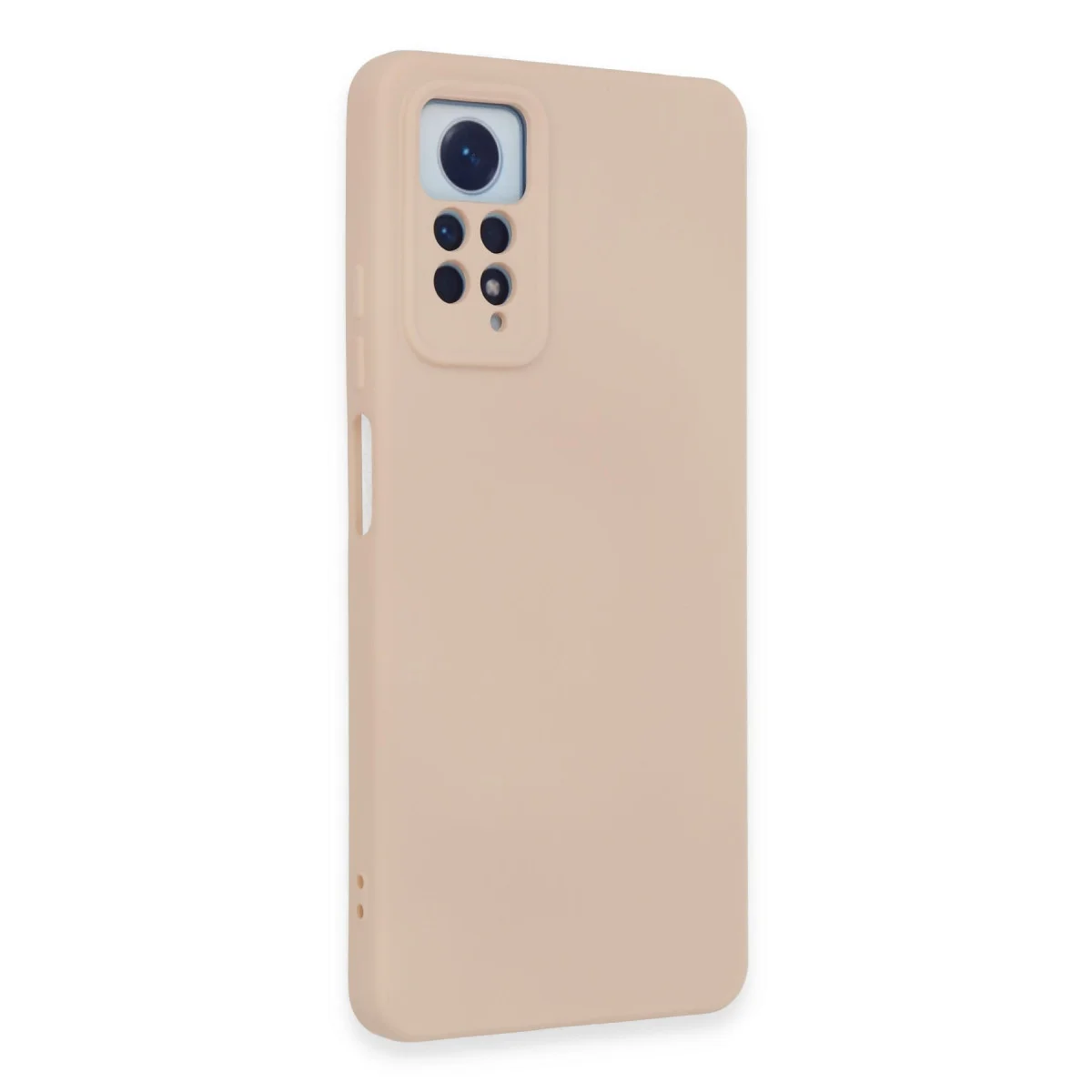 Redmi Note 12 Pro 4G Kılıf Nano içi Kadife Silikon - Pudra