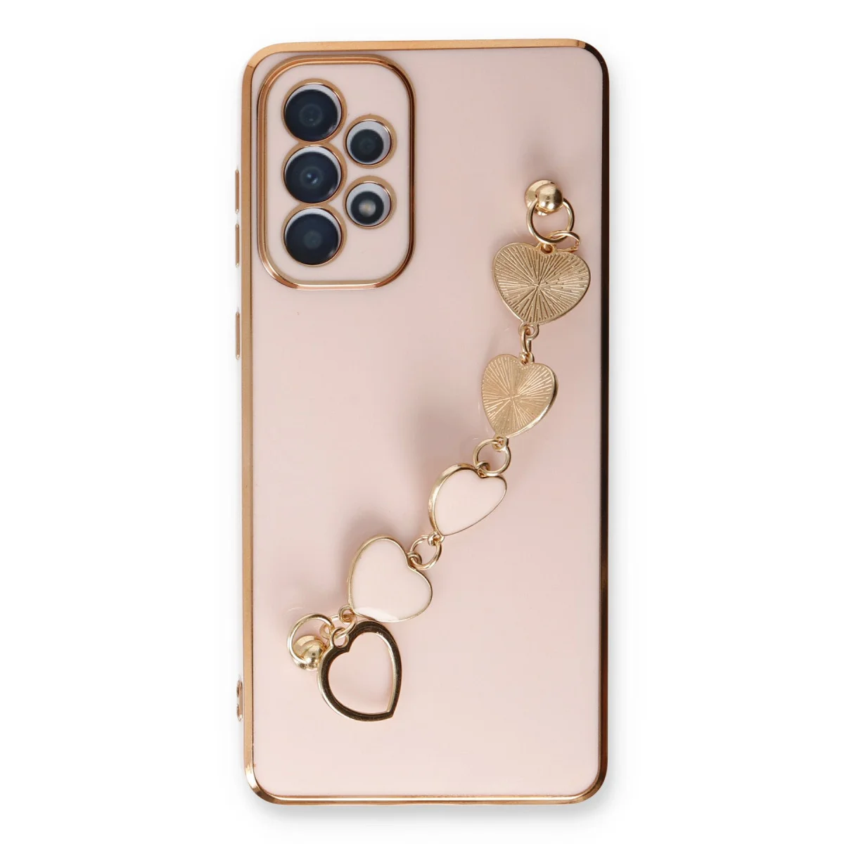 Galaxy A33 5G Kılıf Esila Silikon - Pudra