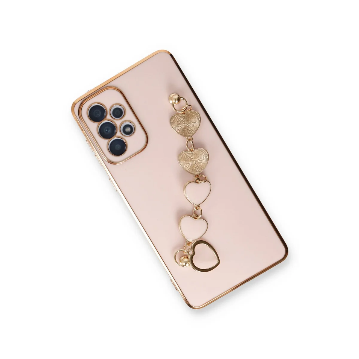 Galaxy A33 5G Kılıf Esila Silikon - Pudra