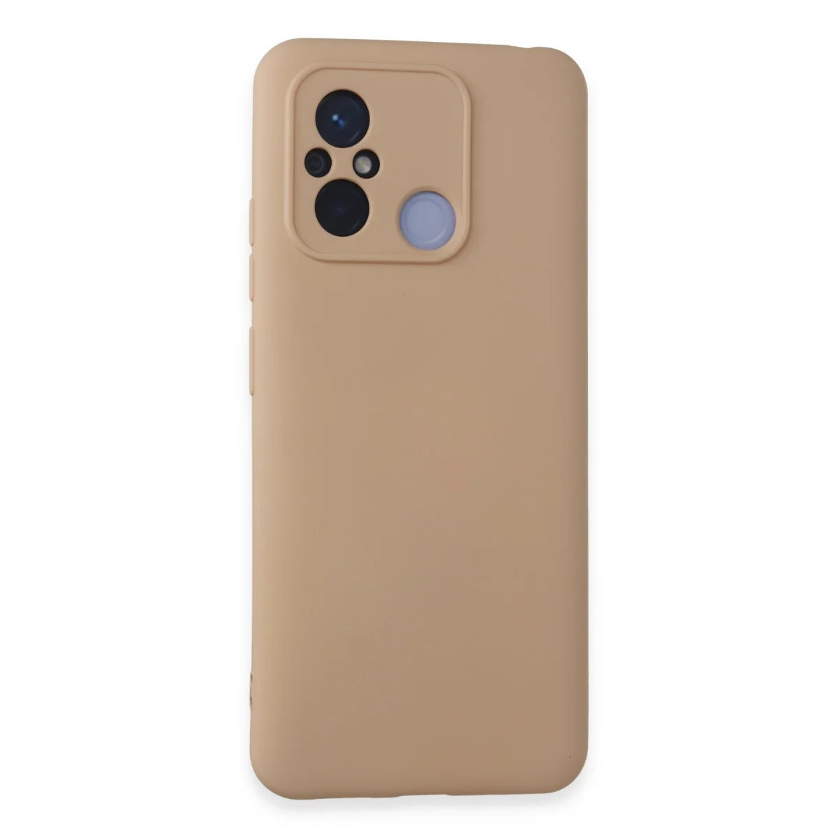 Redmi 12C Kılıf Nano içi Kadife Silikon - Pudra