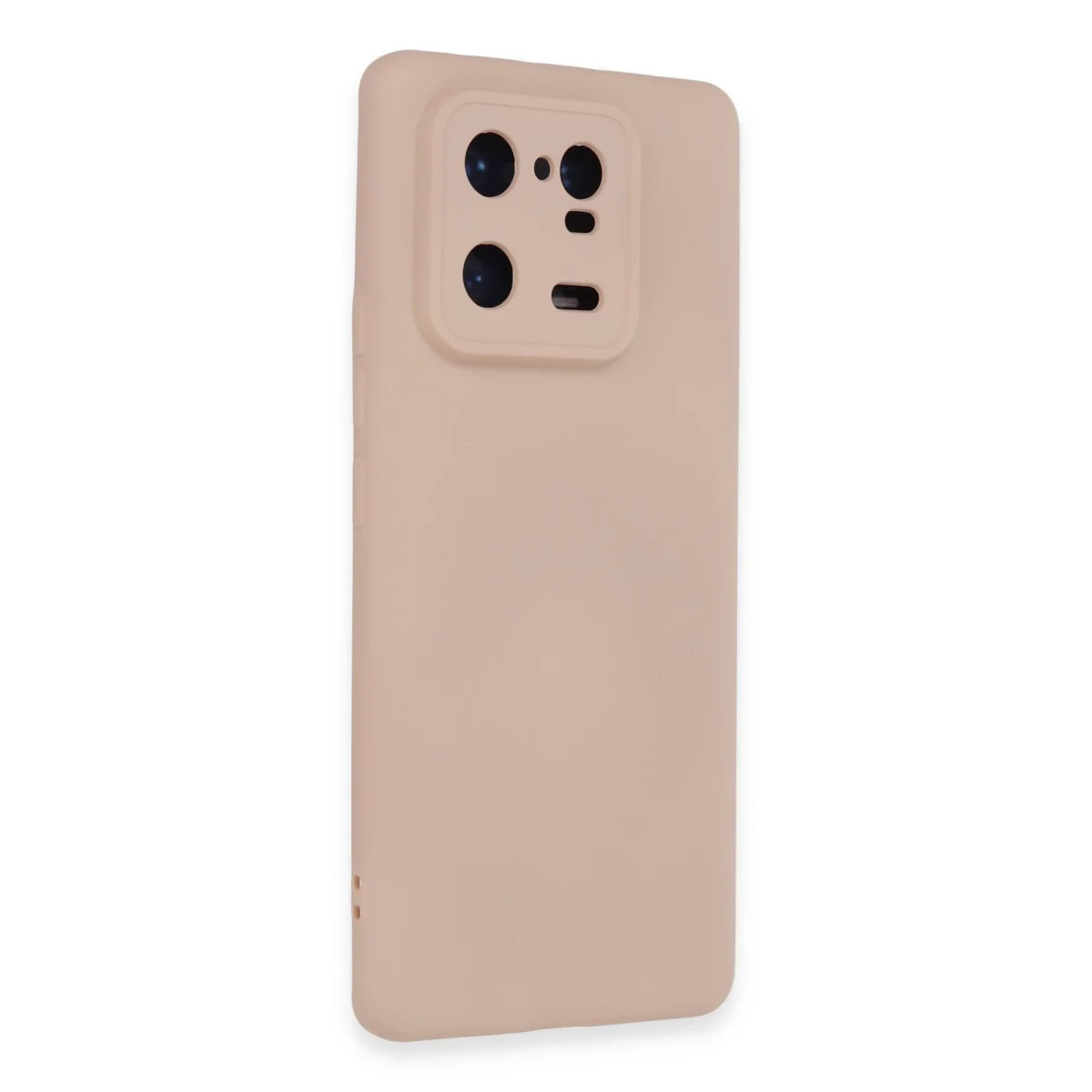 Mi 13 Pro Kılıf Nano içi Kadife Silikon - Pudra
