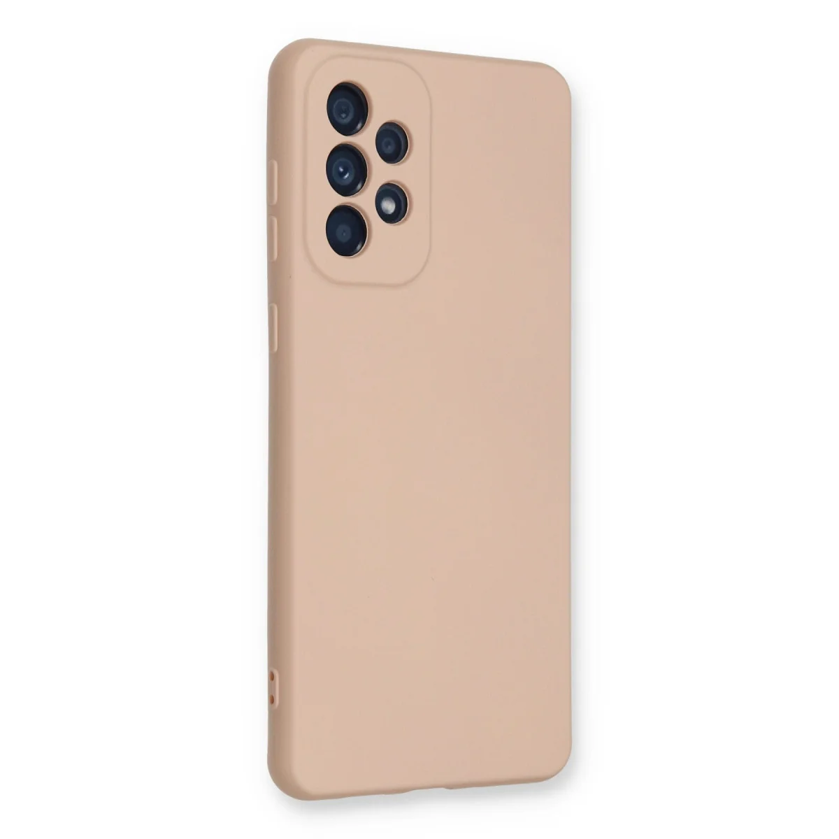 Galaxy A73 5G Kılıf Nano içi Kadife Silikon - Pudra