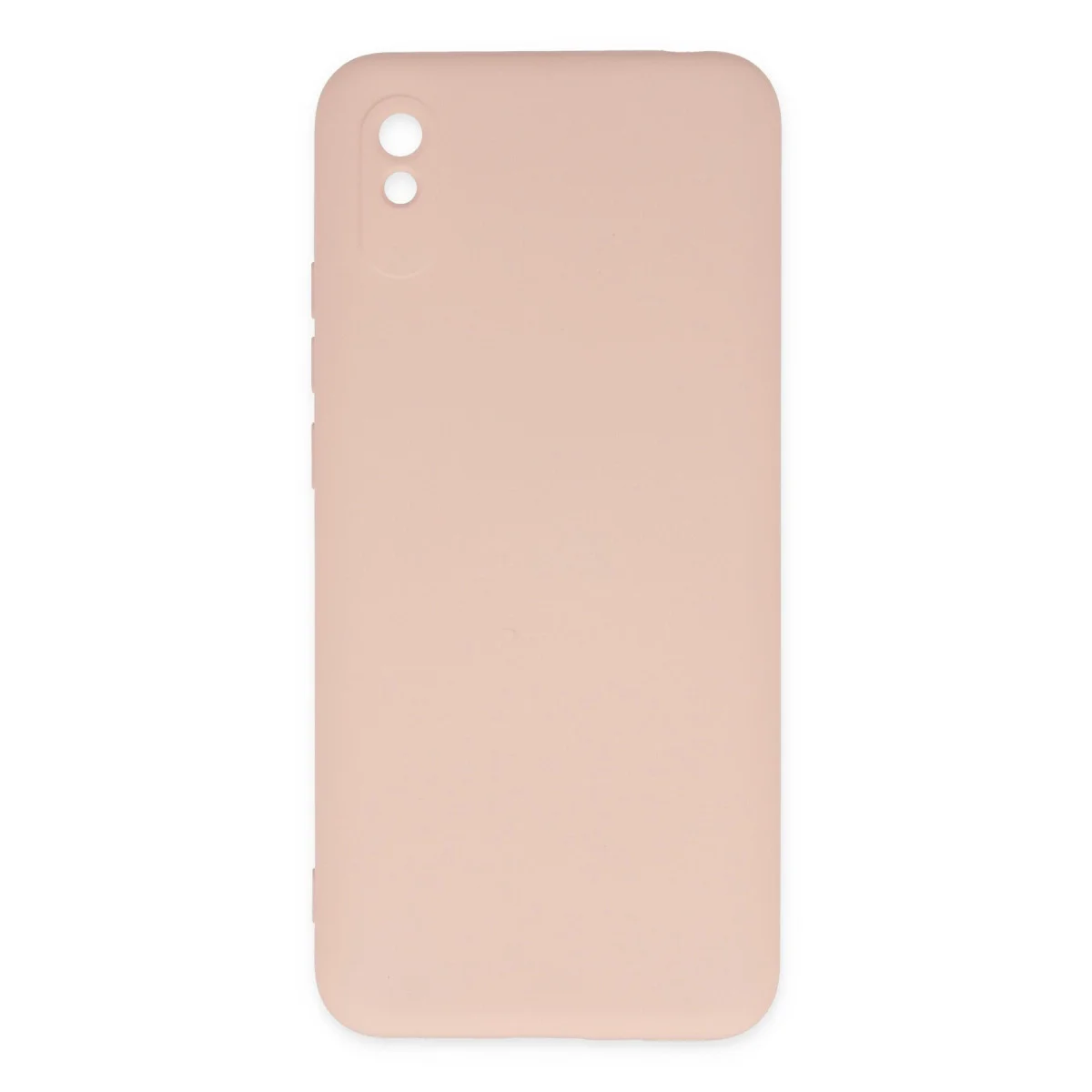 Redmi 9A Kılıf Nano içi Kadife Silikon - Pudra