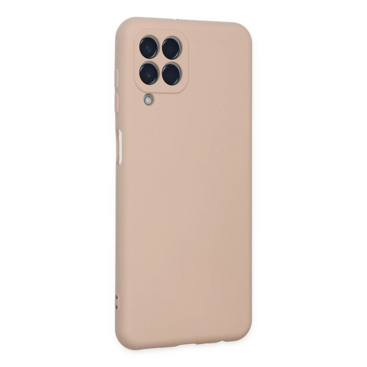 Galaxy M33 Kılıf Nano içi Kadife Silikon - Pudra