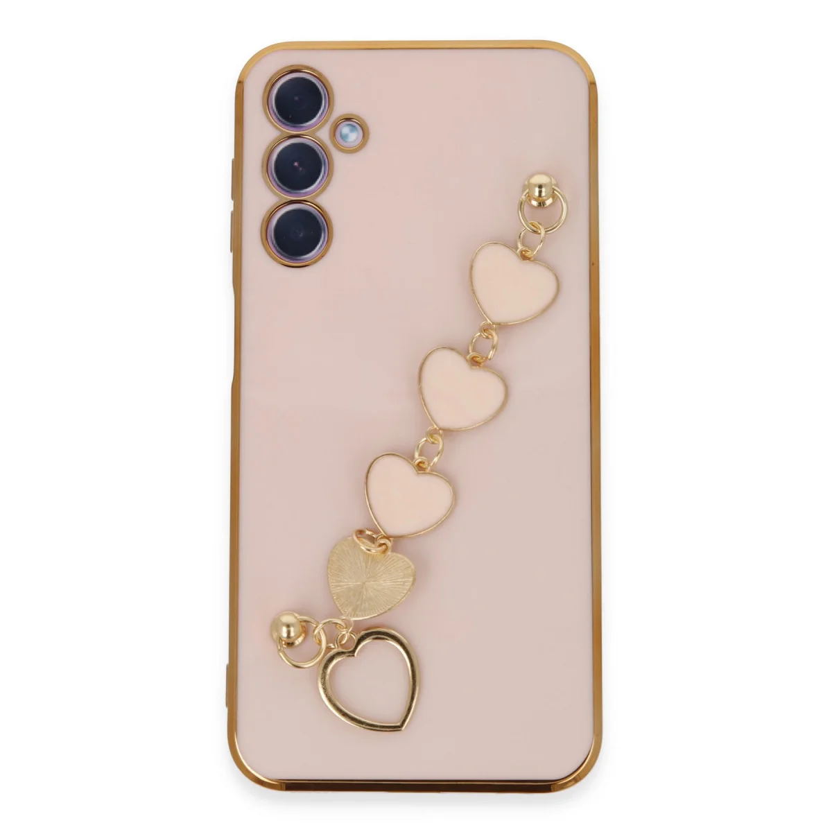 Galaxy A24 4G Kılıf Esila Silikon - Pudra