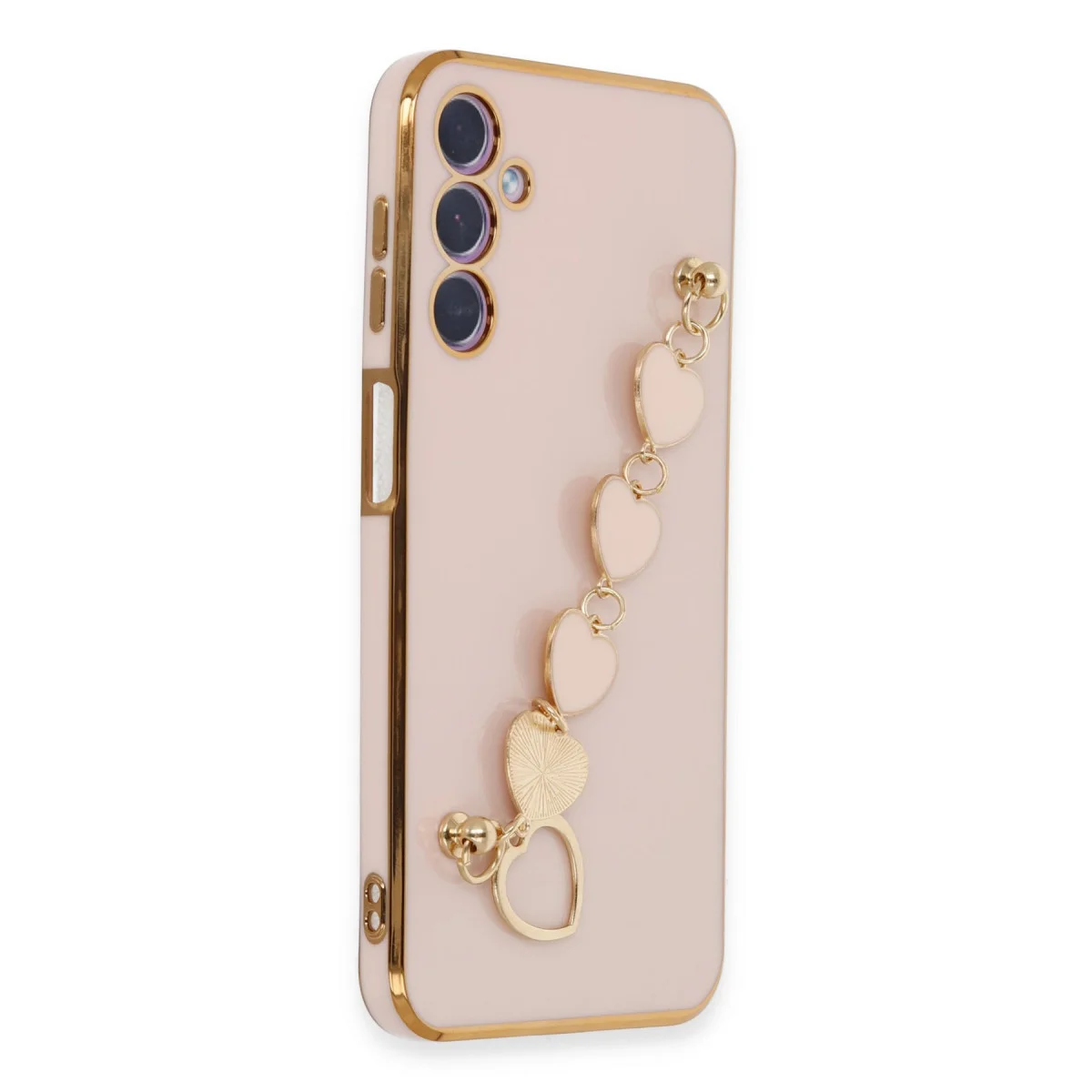 Galaxy A24 4G Kılıf Esila Silikon - Pudra