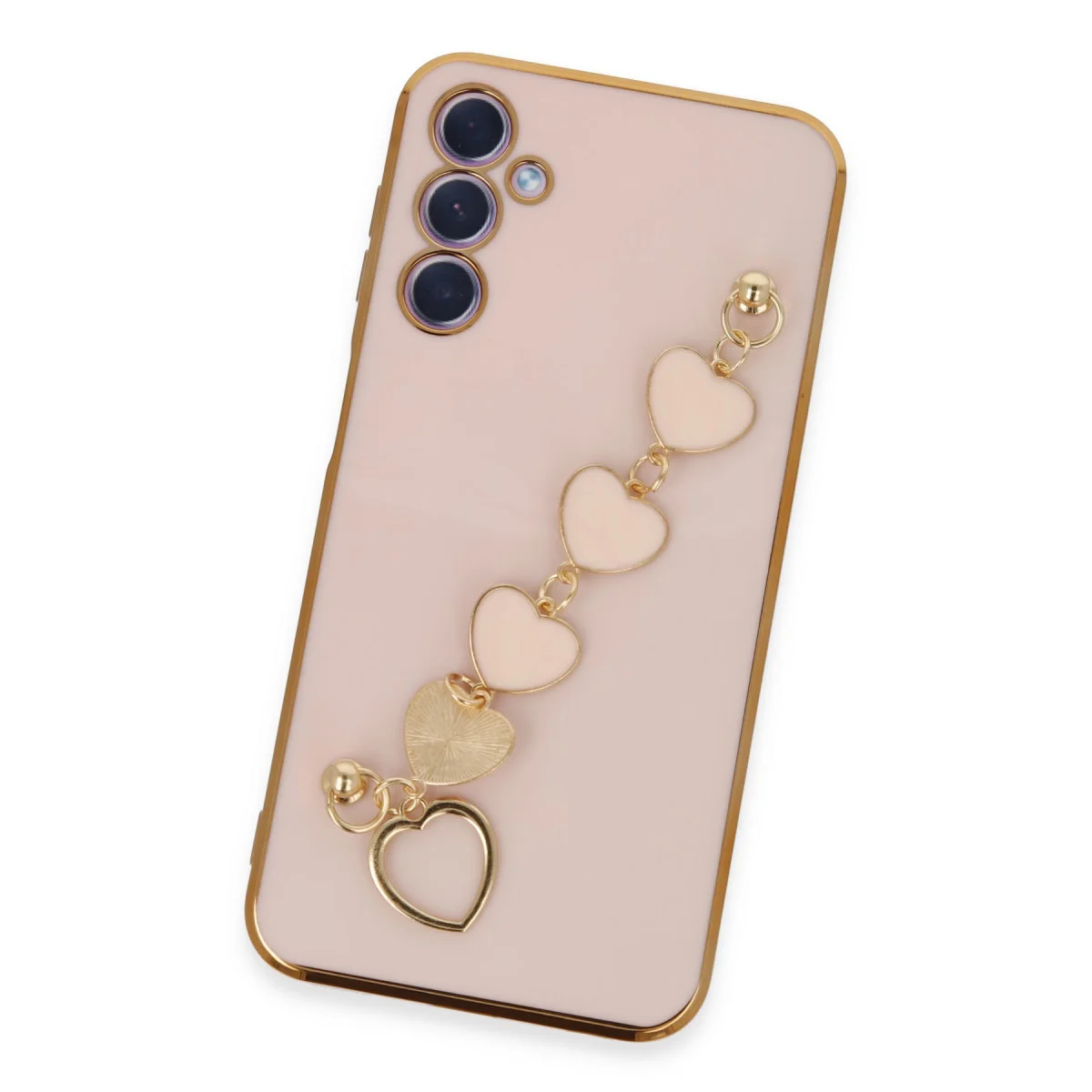 Galaxy A24 4G Kılıf Esila Silikon - Pudra