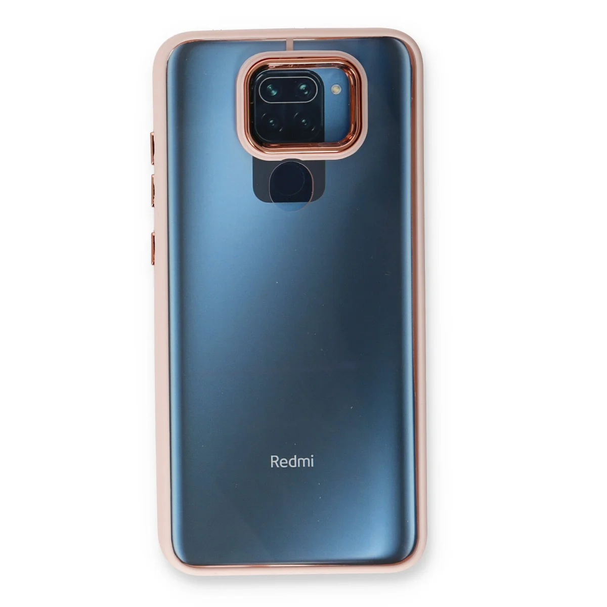 Redmi Note 9 Kılıf Dora Kapak - Pudra