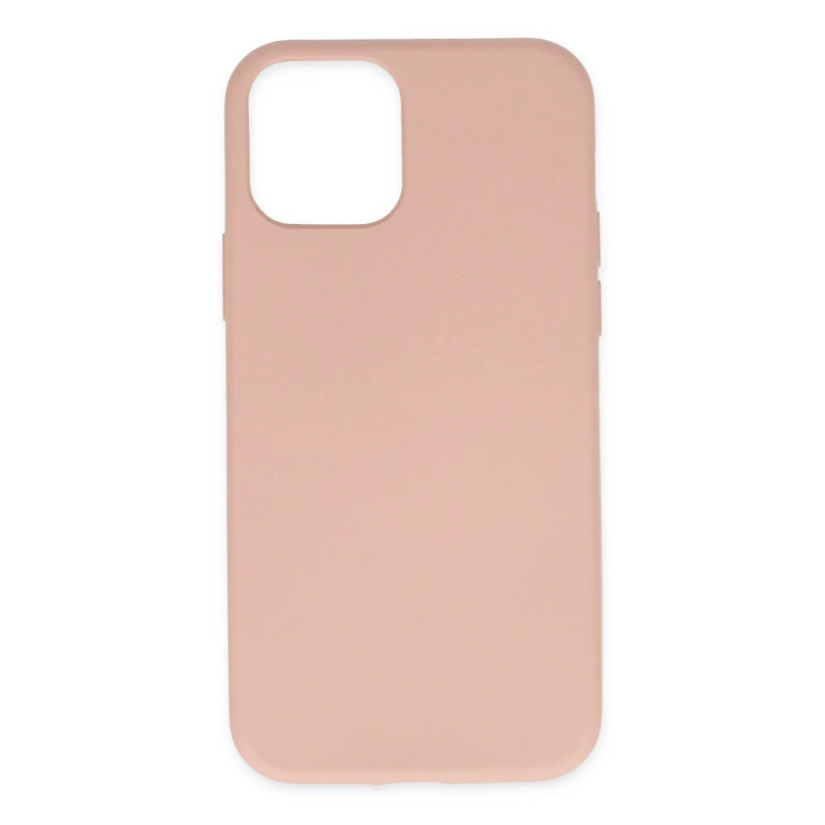 iPhone 11 Pro Kılıf Nano içi Kadife Silikon - Pudra