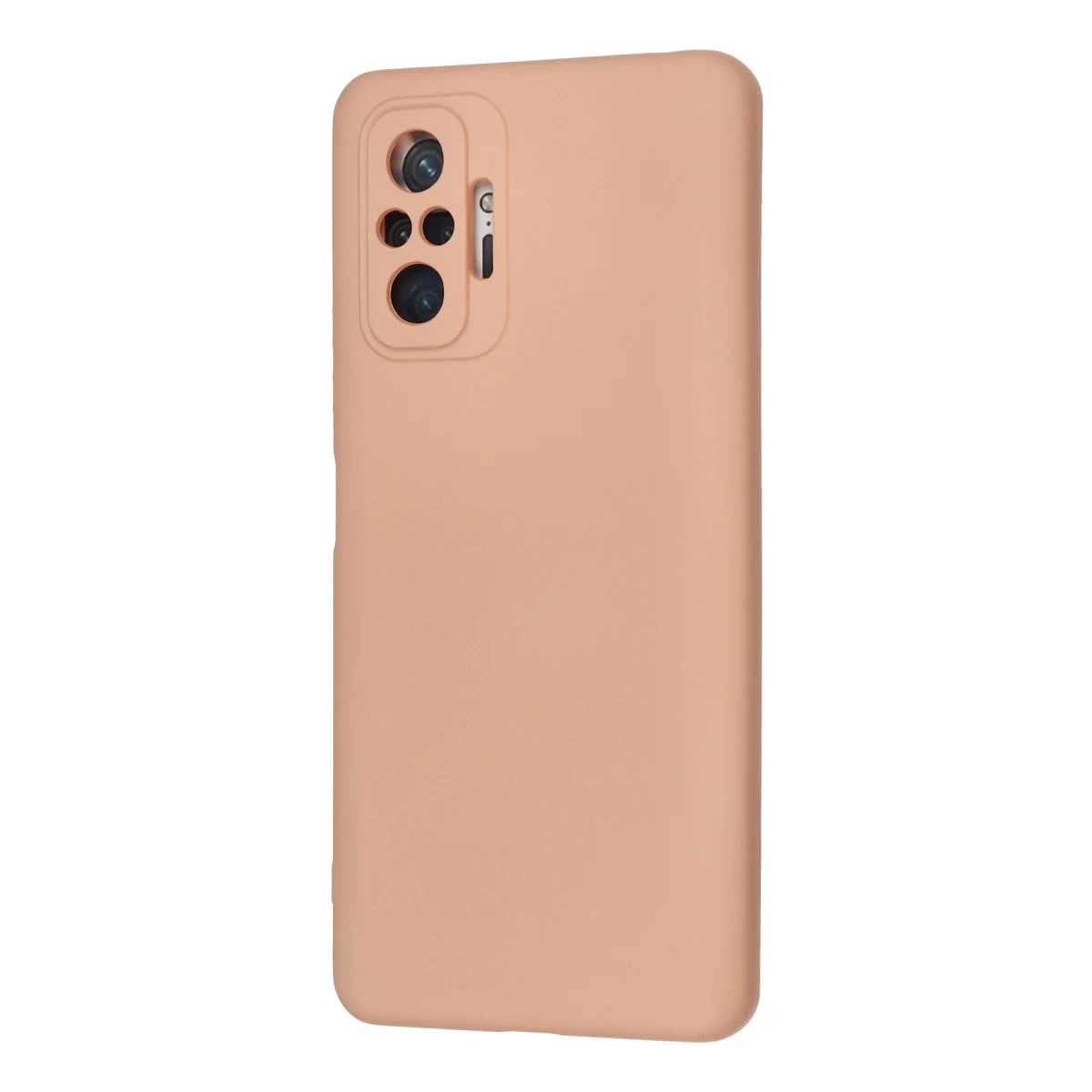 Redmi Note 10 Pro Kılıf Nano içi Kadife Silikon - Pudra