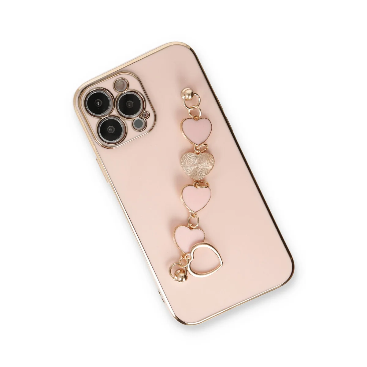 iPhone 14 Pro Max Kılıf Esila Silikon - Pudra