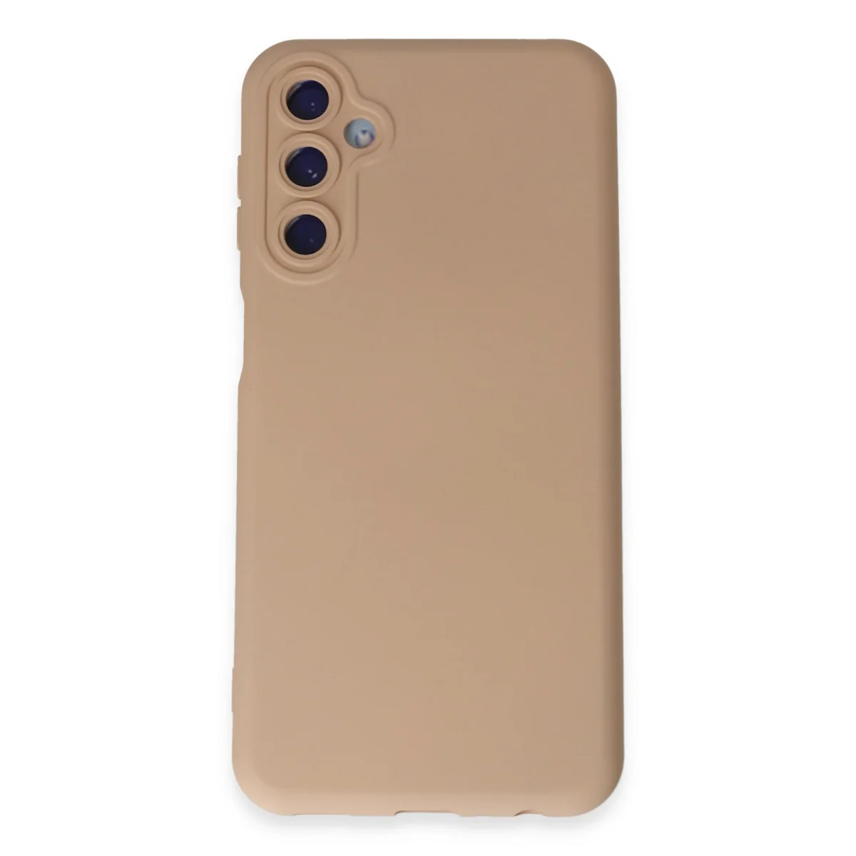 Galaxy M34 5G Kılıf Nano içi Kadife Silikon - Pudra
