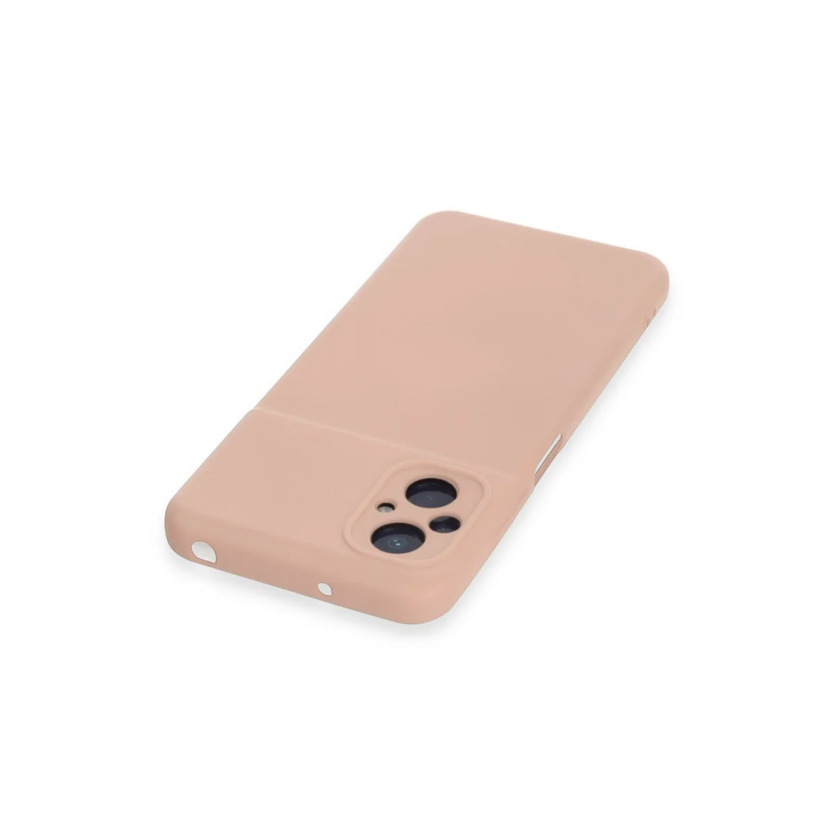 Poco M5 Kılıf Nano içi Kadife Silikon - Pudra