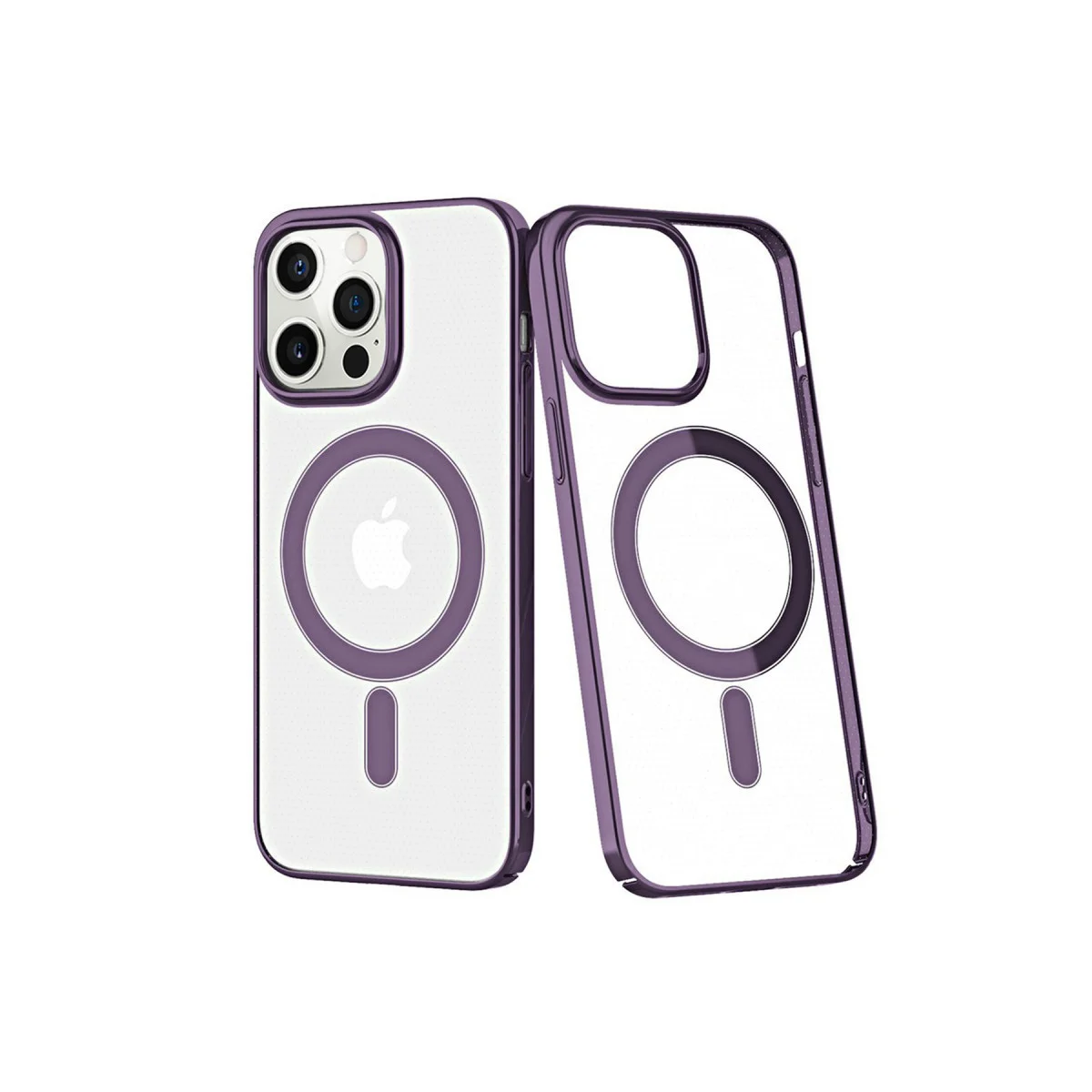 iPhone 13 Pro Max Kılıf Element Magneticsafe Sert Kapak - Derin Mor
