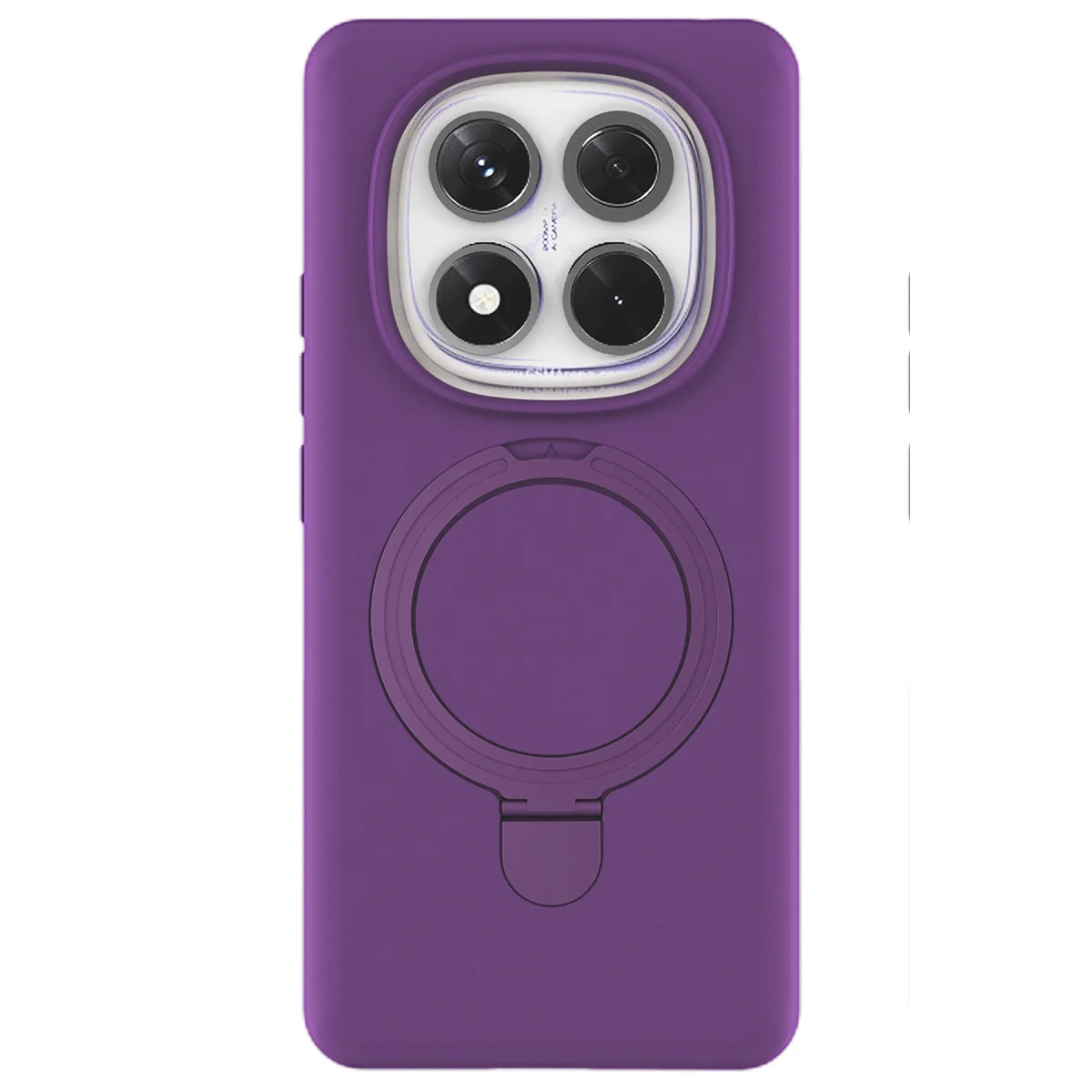 Redmi Note 14 Pro 4G Regal Magsafe Standlı Kapak - Derin Mor