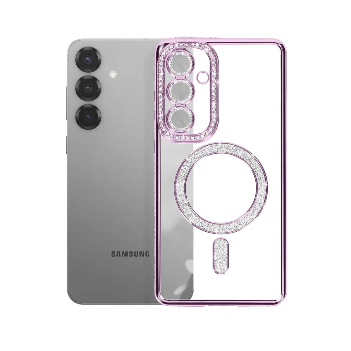Galaxy S26 Plus Joke Simli Magneticsafe Kılıf - Derin Mor
