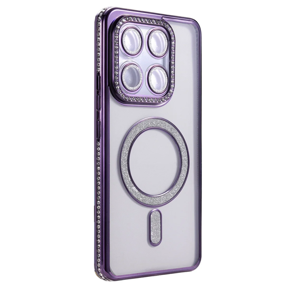Mi 15T Pro Joke Simli Magneticsafe Kılıf - Derin Mor