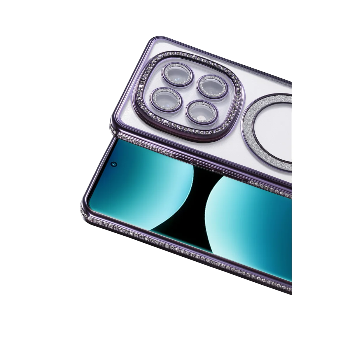 Redmi Note 15 Pro 4G Joke Simli Magneticsafe Kılıf - Derin Mor
