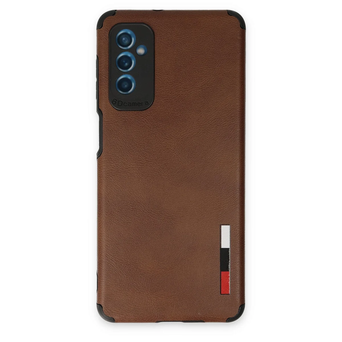 Galaxy M52 5G Kılıf Loop Deri Silikon - Kahverengi