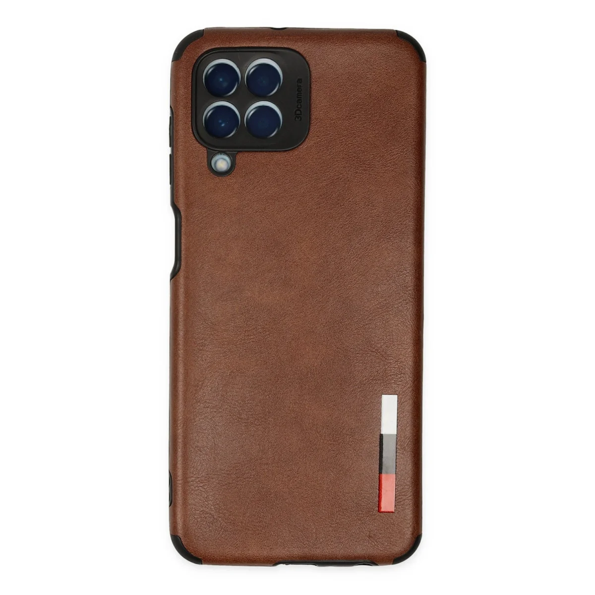 Galaxy M33 Kılıf Loop Deri Silikon - Kahverengi