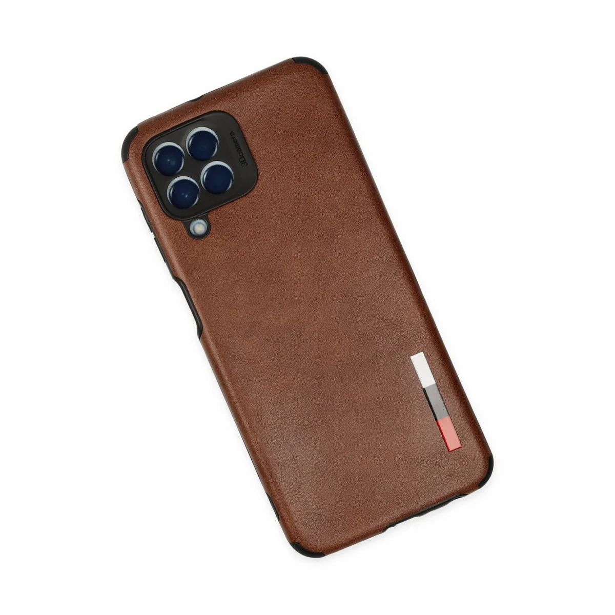 Galaxy M33 Kılıf Loop Deri Silikon - Kahverengi