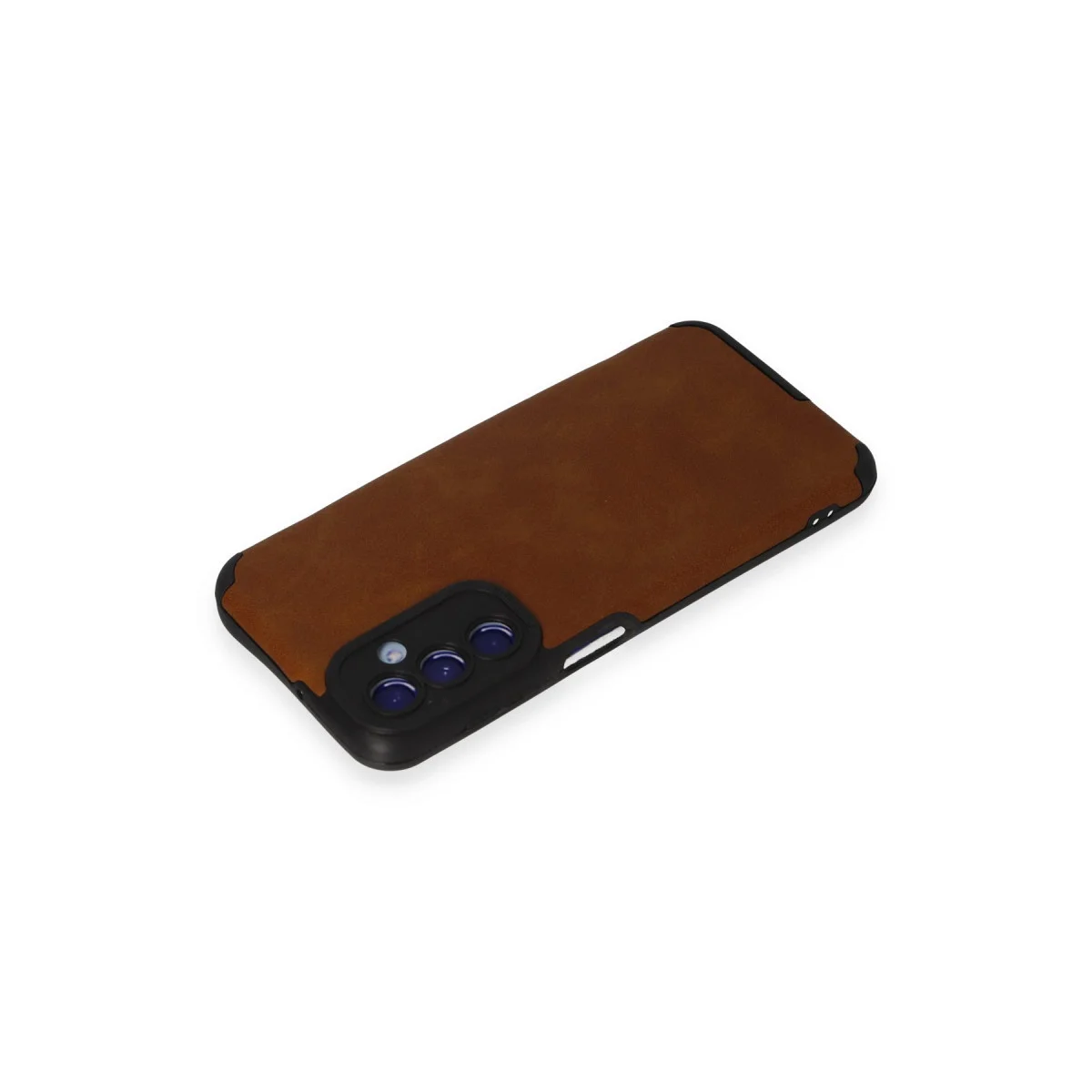 Galaxy M34 5G Kılıf Loop Deri Silikon - Kahverengi