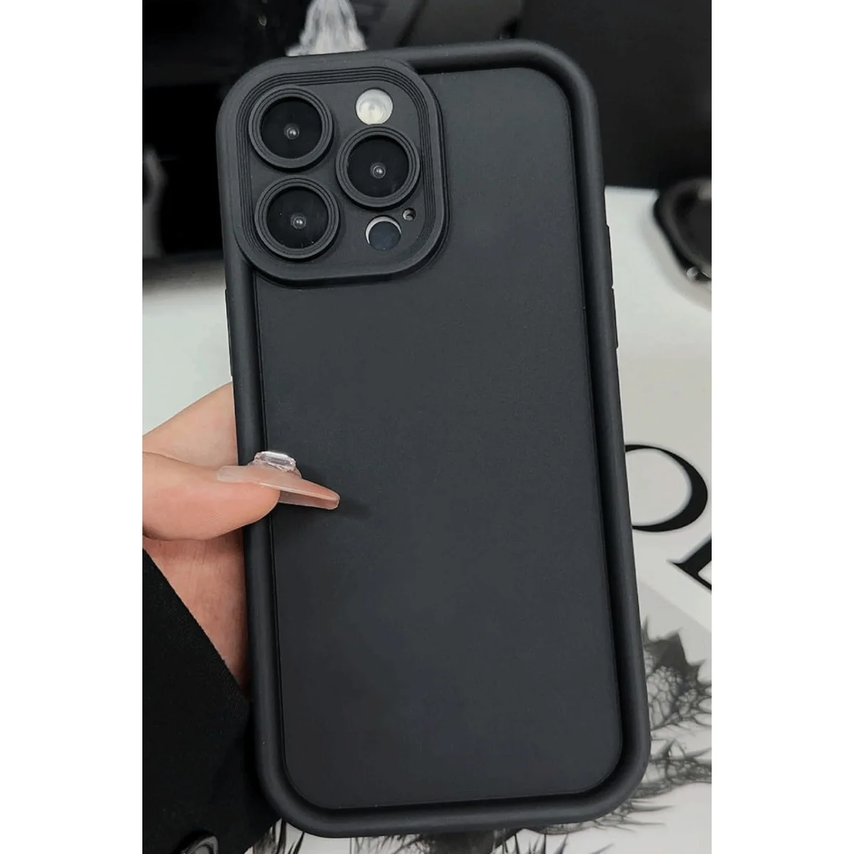 iPhone 11 Kılıf Viera Silikon - Kahverengi