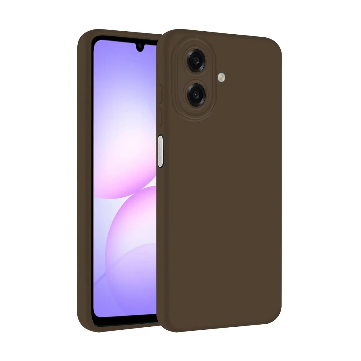 Galaxy A07 4G First Silikon - Kahverengi