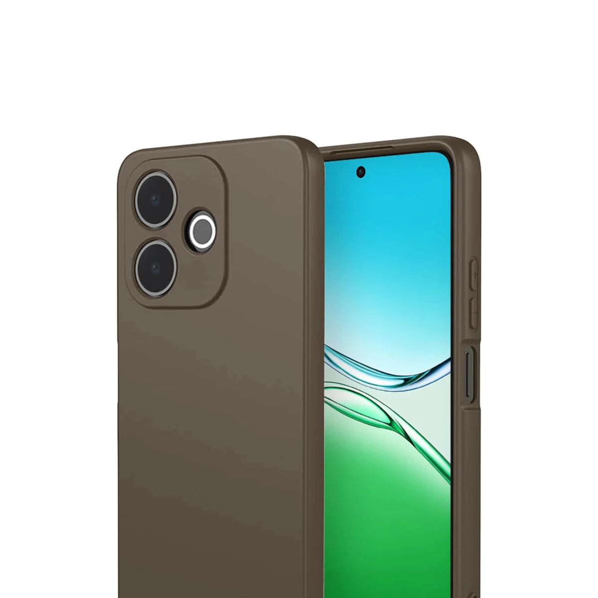 A5 Pro 4G First Silikon - Kahverengi