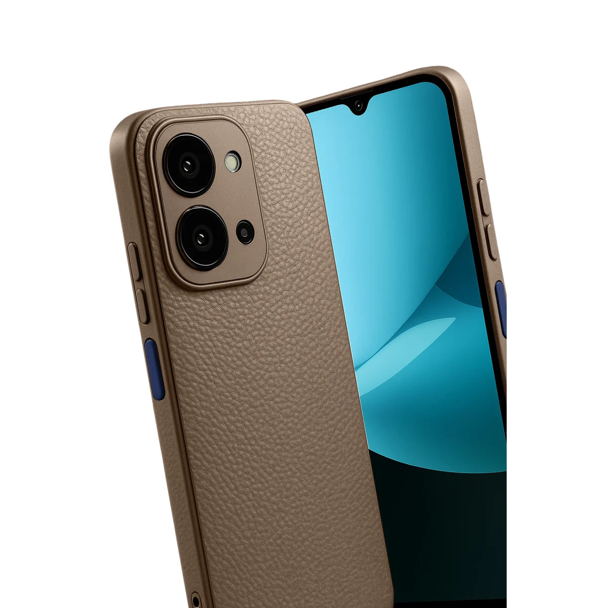 Redmi 15C 4G Thermax Silikon Kılıf - Kahverengi