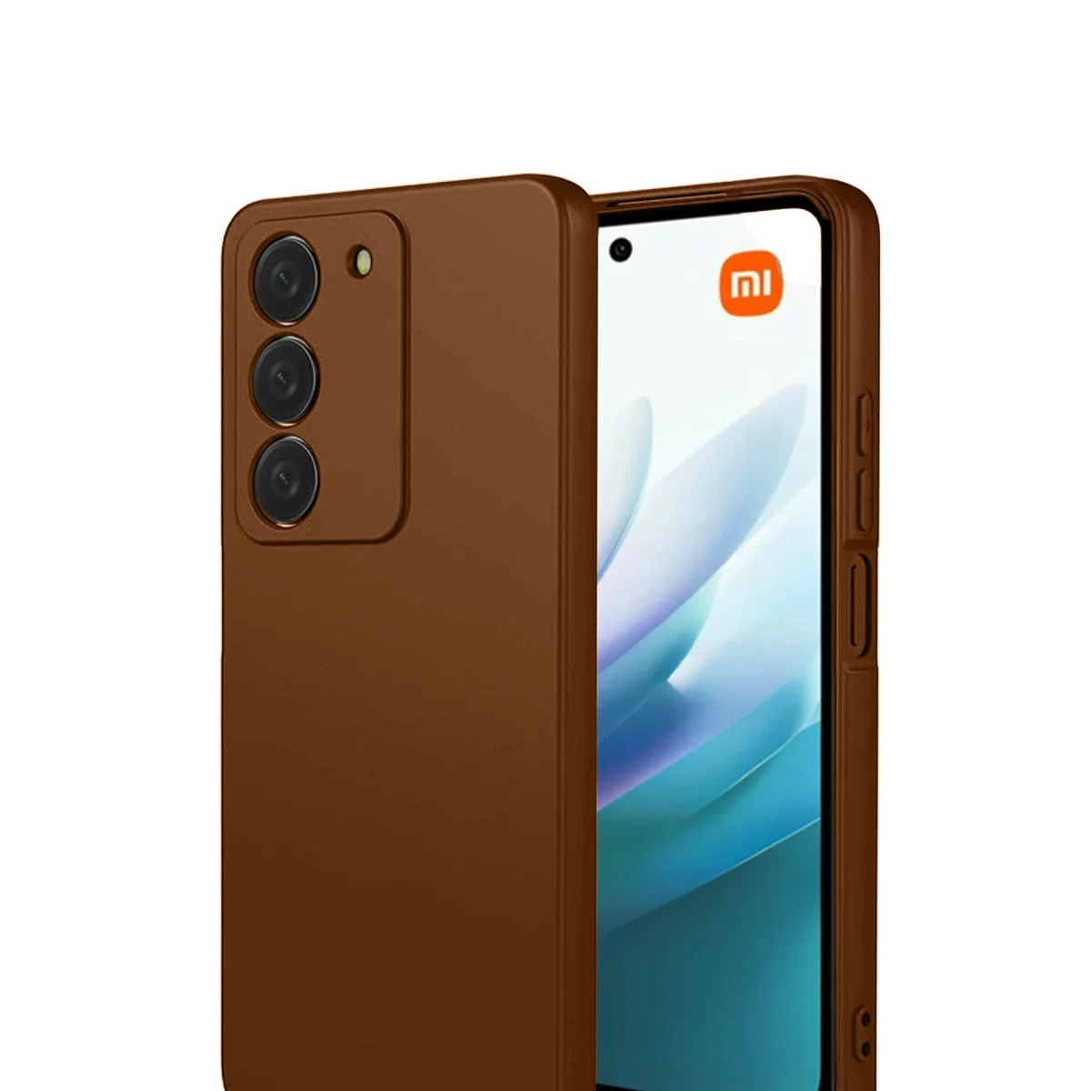 Redmi 15 4G First Silikon - Kahverengi