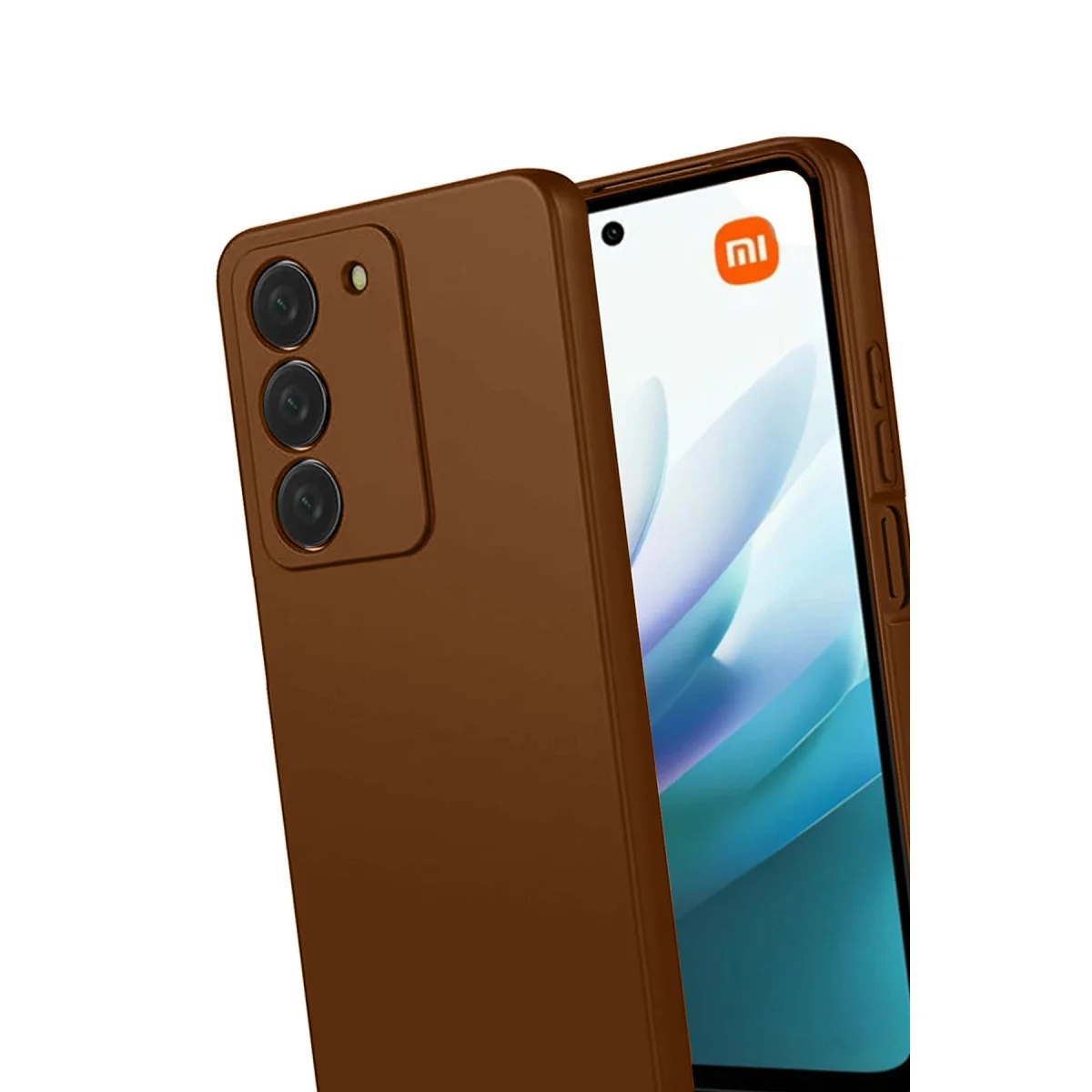 Redmi 15 4G First Silikon - Kahverengi