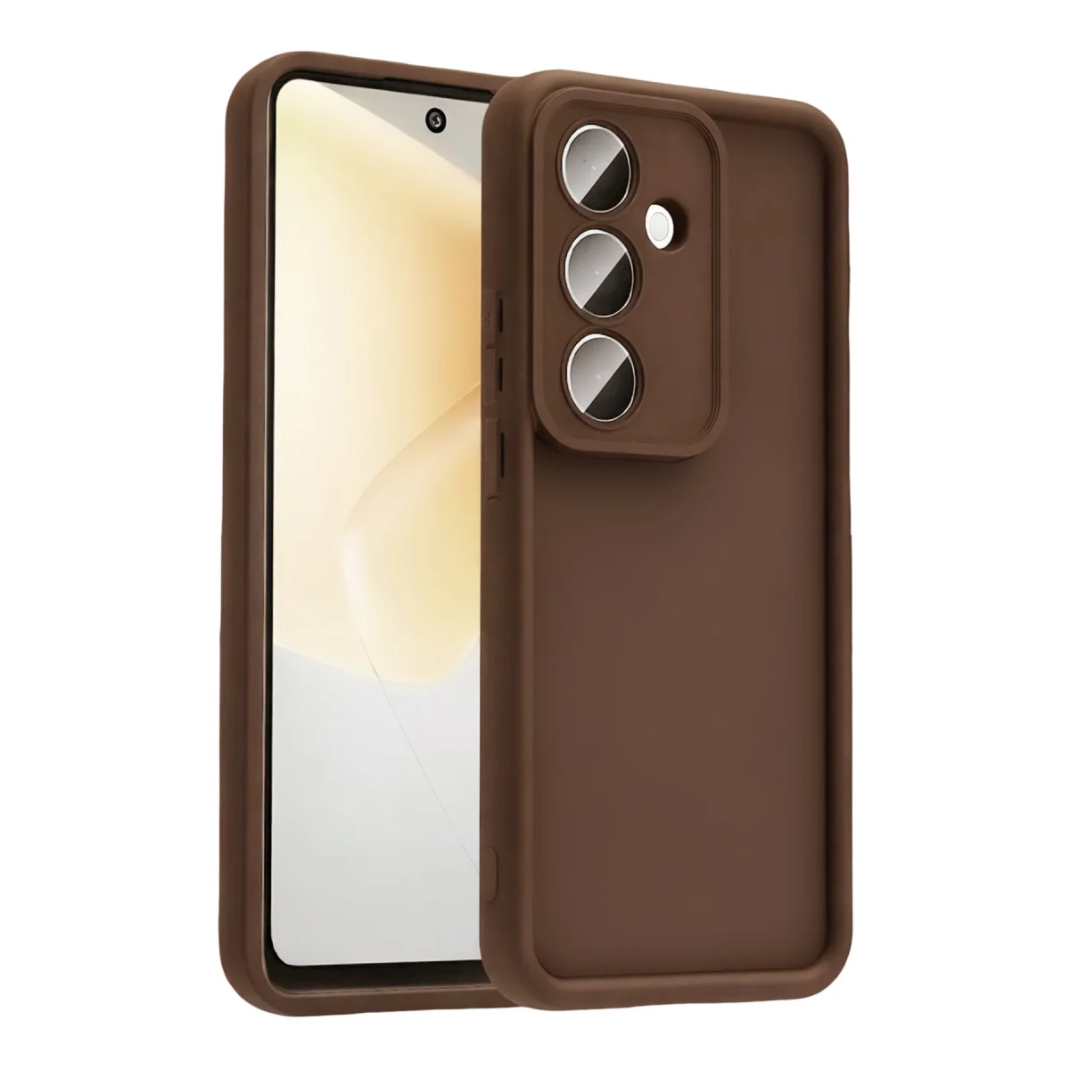 Galaxy A37 5G Viera Silikon - Kahverengi