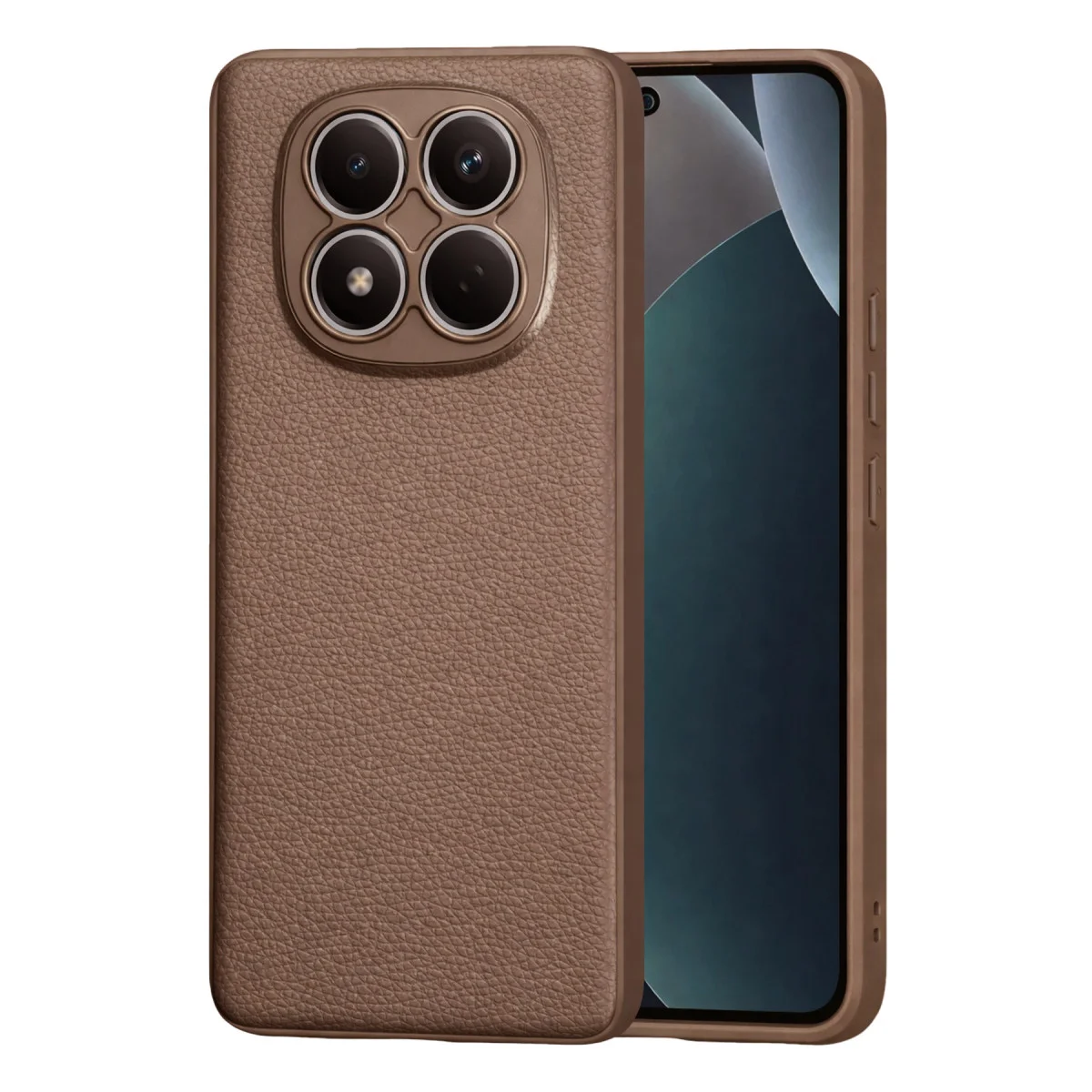 Redmi Note 15 Pro Plus 5G Thermax Silikon Kılıf - Kahverengi